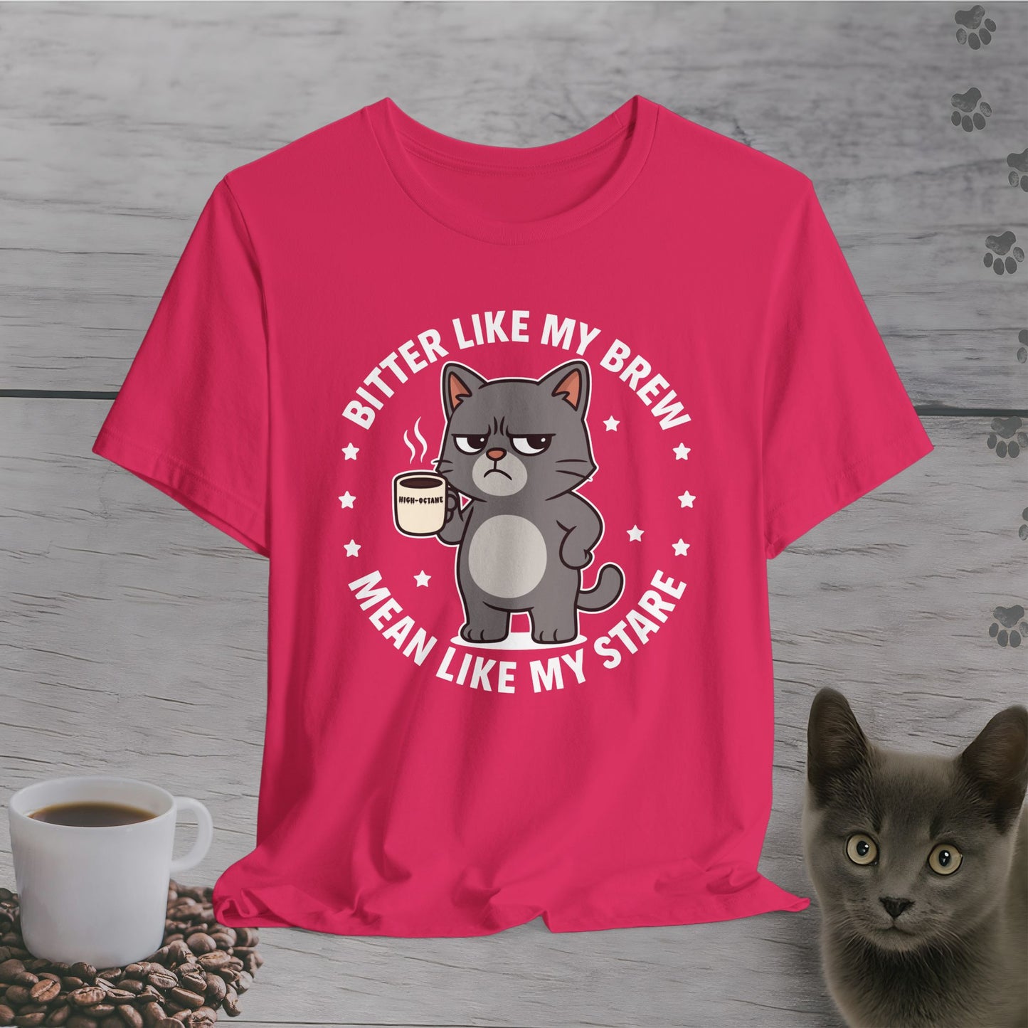 High-Octane Cat Attitude T-Shirt