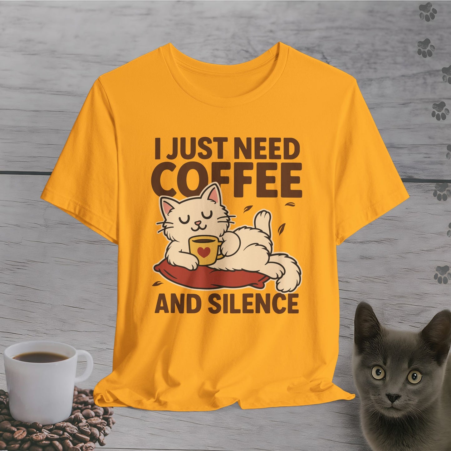 Coffee and Silence T-Shirt