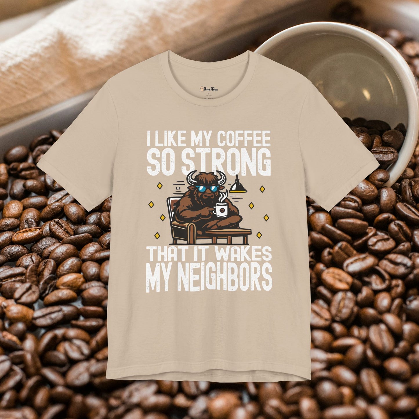 Caffeine That Wakes Neighbors T-Shirt