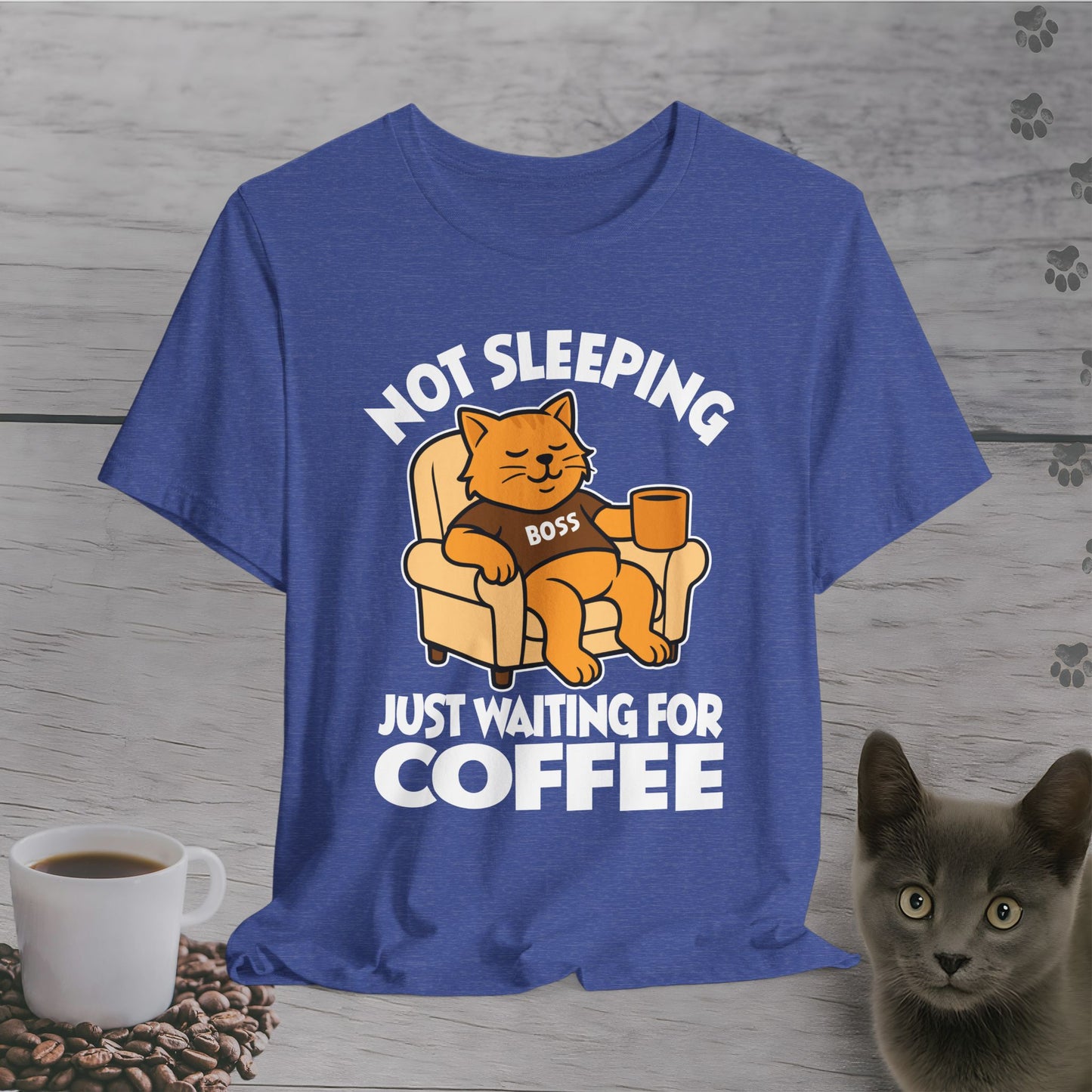 Waiting for Coffee Like a Boss T-Shirt