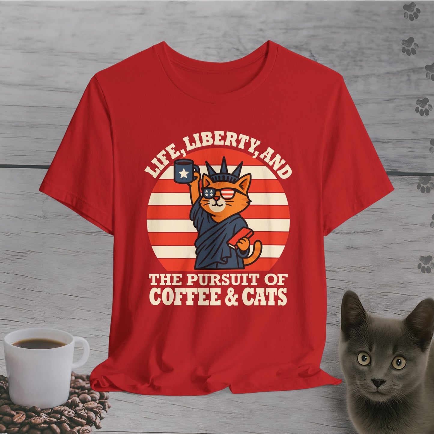 Liberty Brew Cat T-Shirt