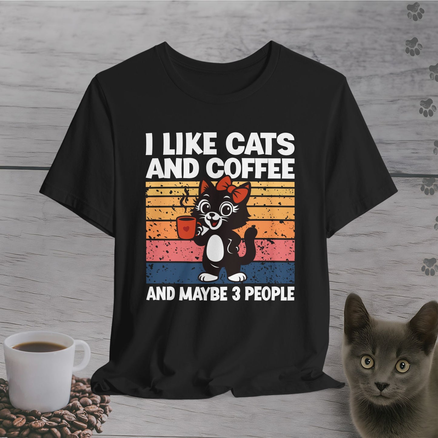 Cute But Not That Social Cat T-Shirt