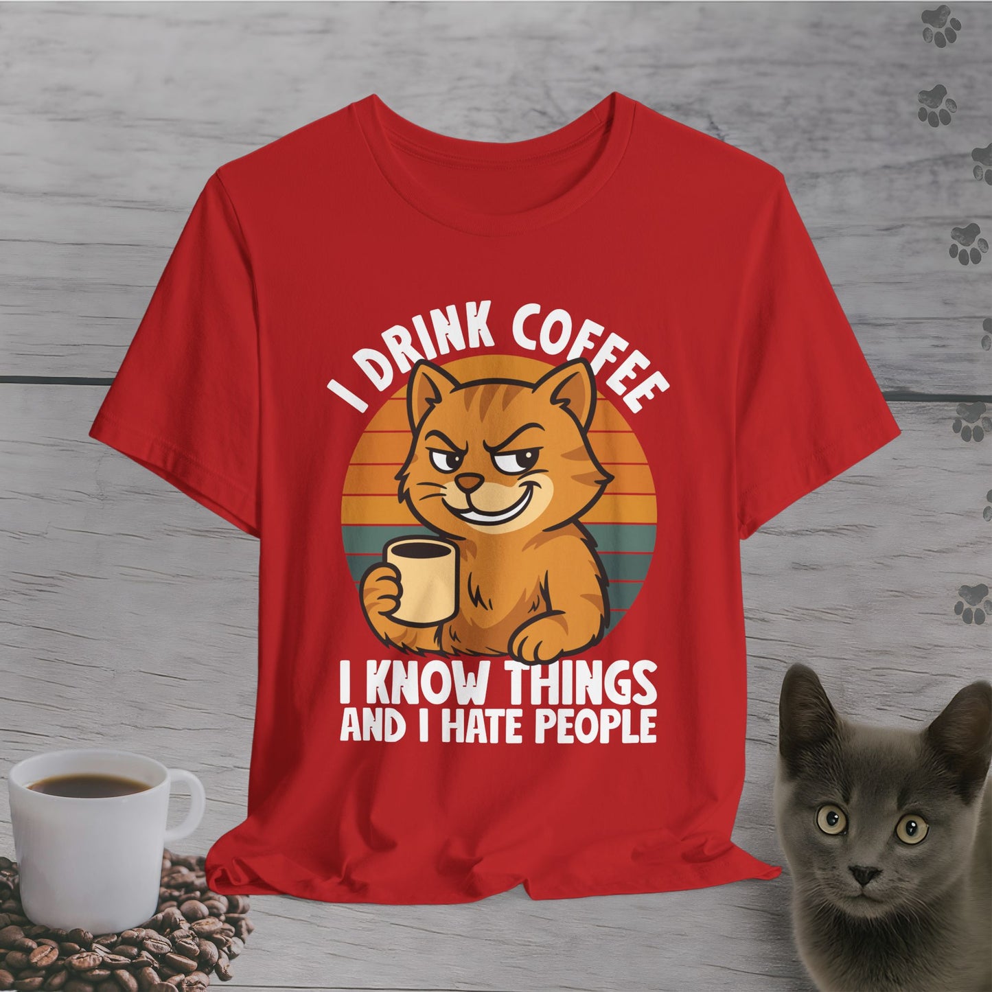 Mean Brew Cat T-Shirt