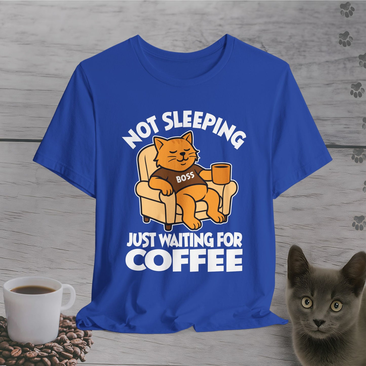 Waiting for Coffee Like a Boss T-Shirt
