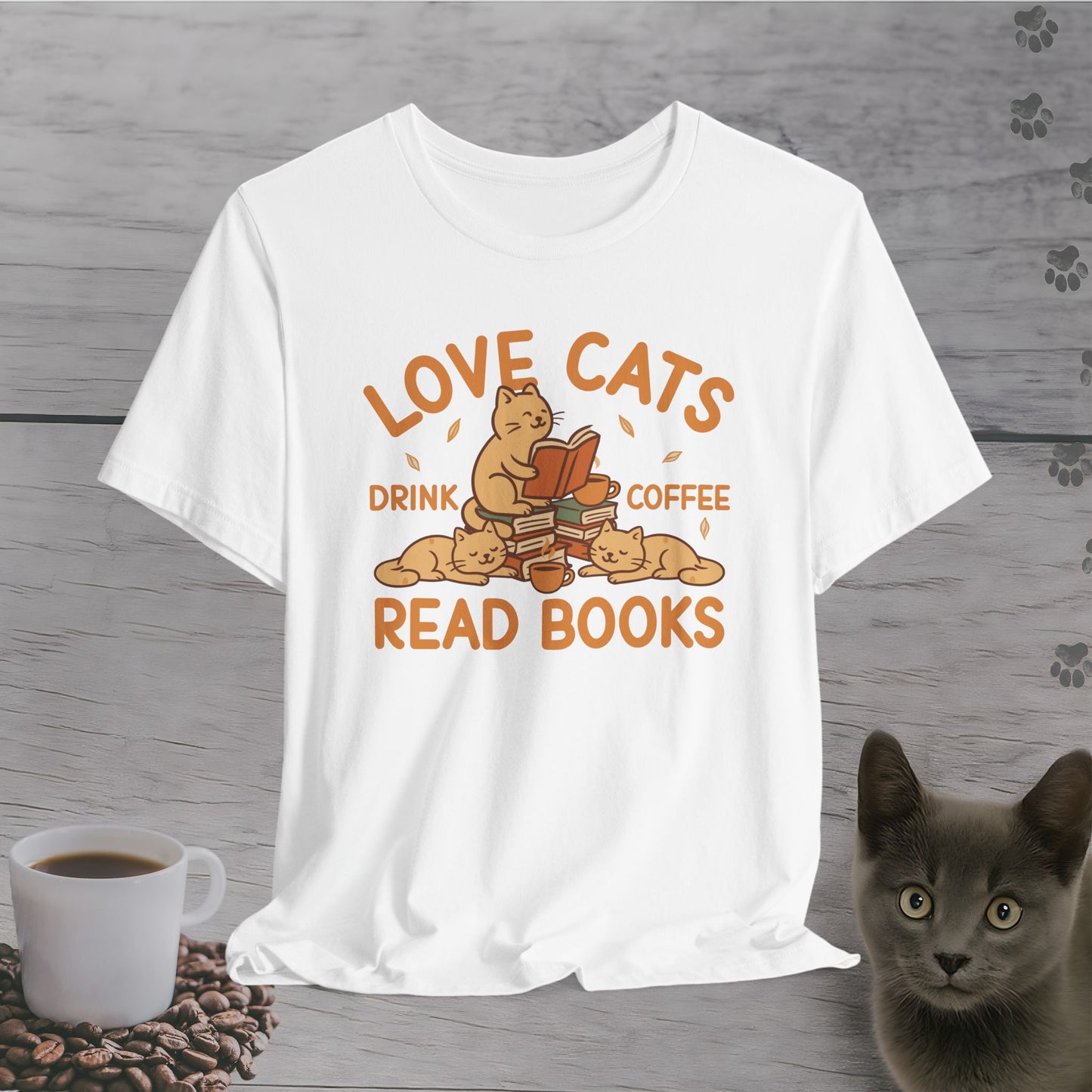 Purrfect Reading Time T-Shirt