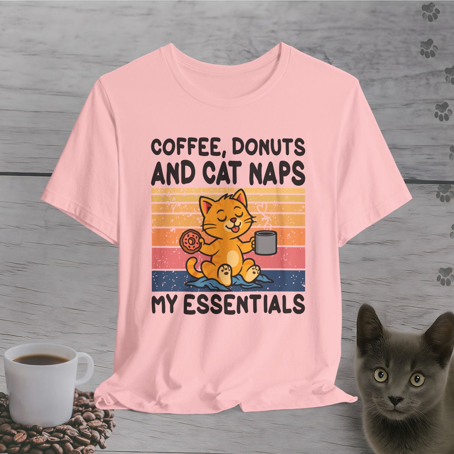 Donuts and Cat Naps T-Shirt