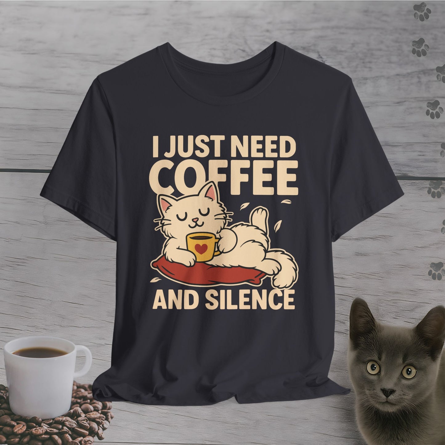 Coffee and Silence T-Shirt