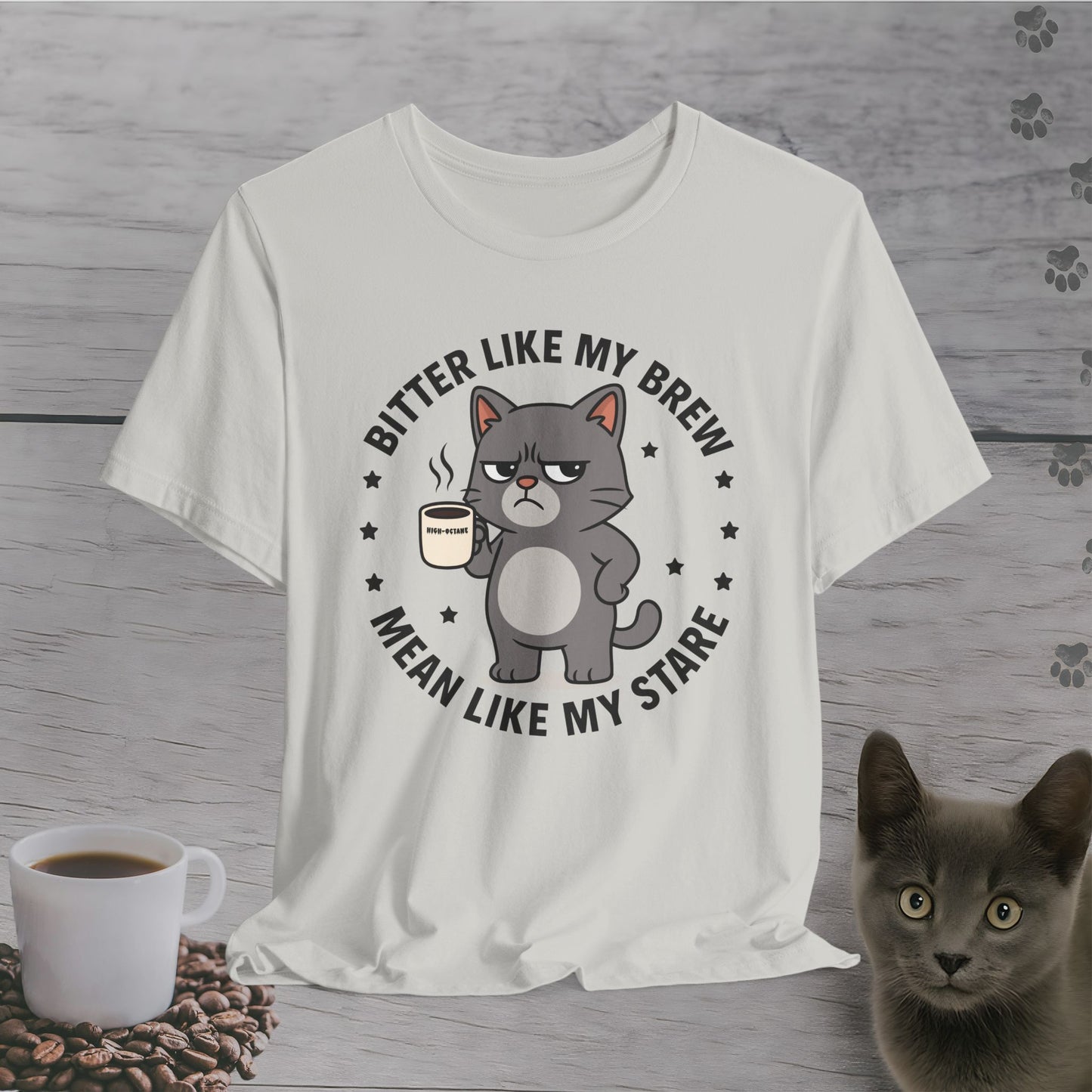 High-Octane Cat Attitude T-Shirt
