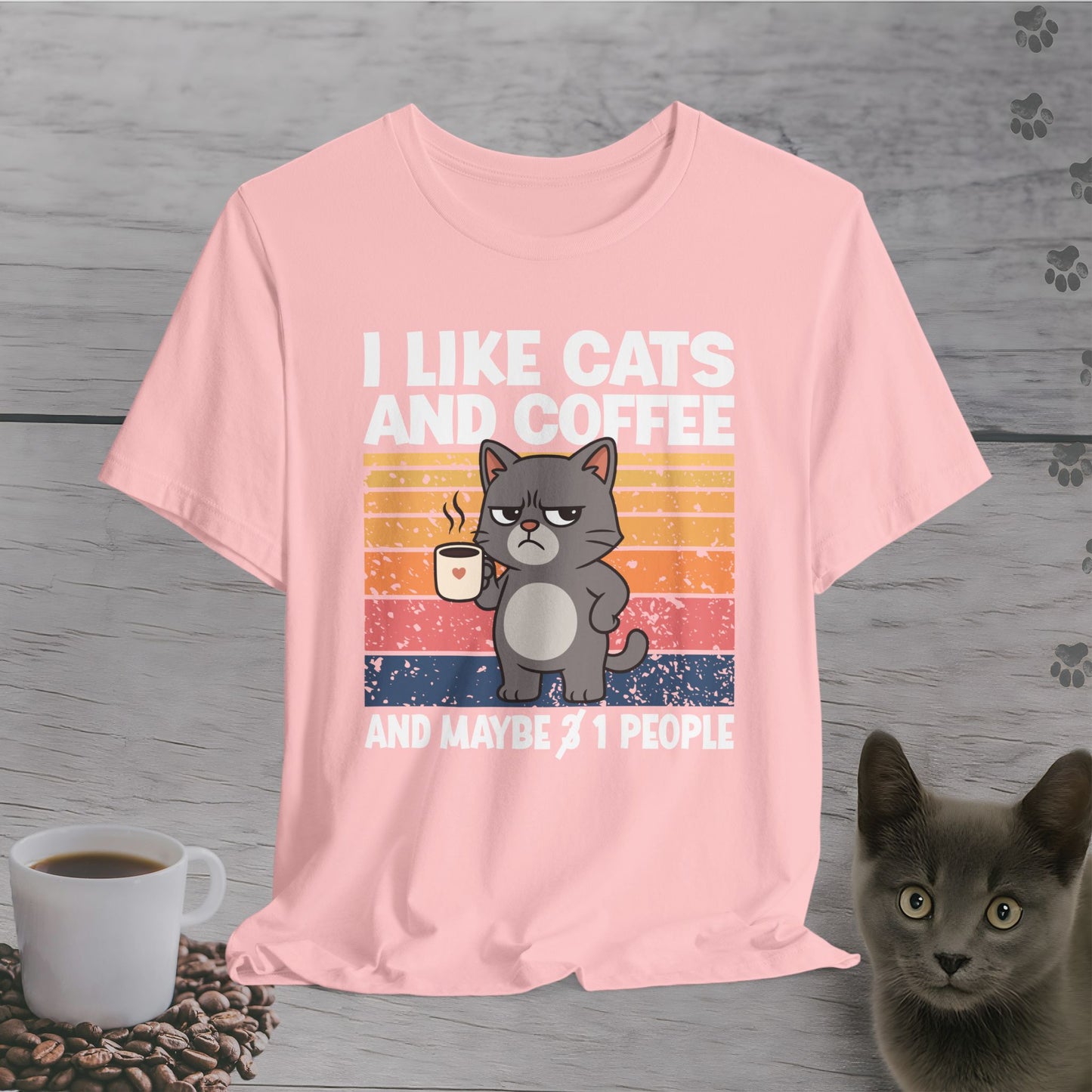 Maybe 1 Person Cat T-Shirt