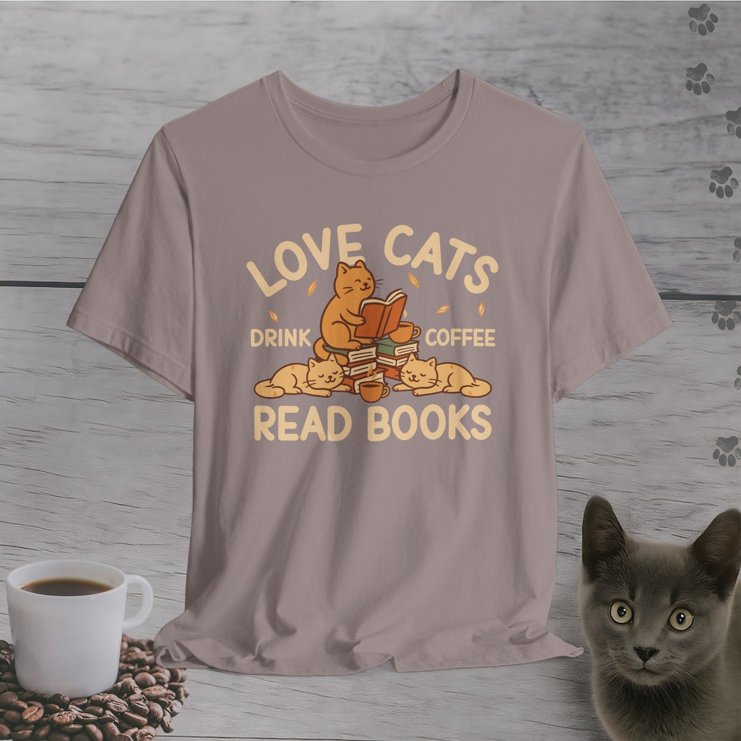 Purrfect Reading Time T-Shirt