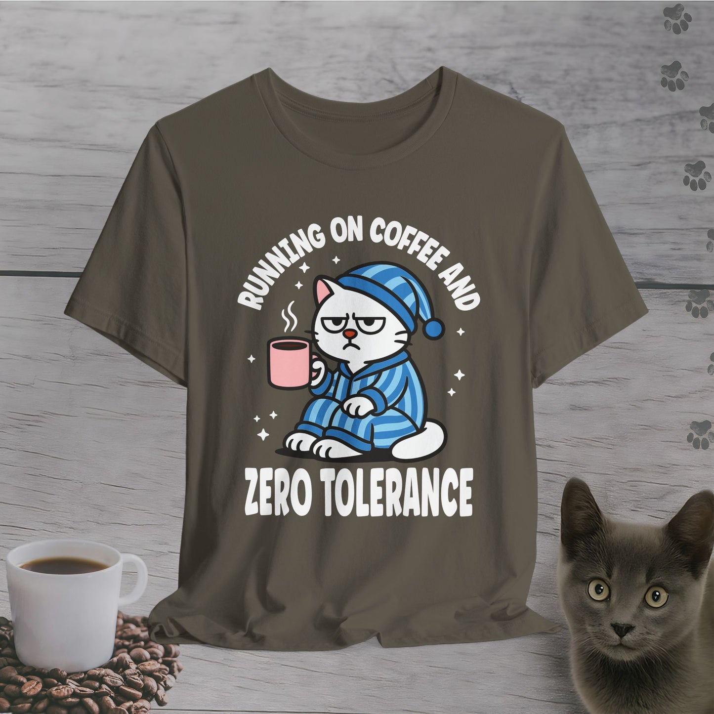 Zero Tolerance Cat T-Shirt