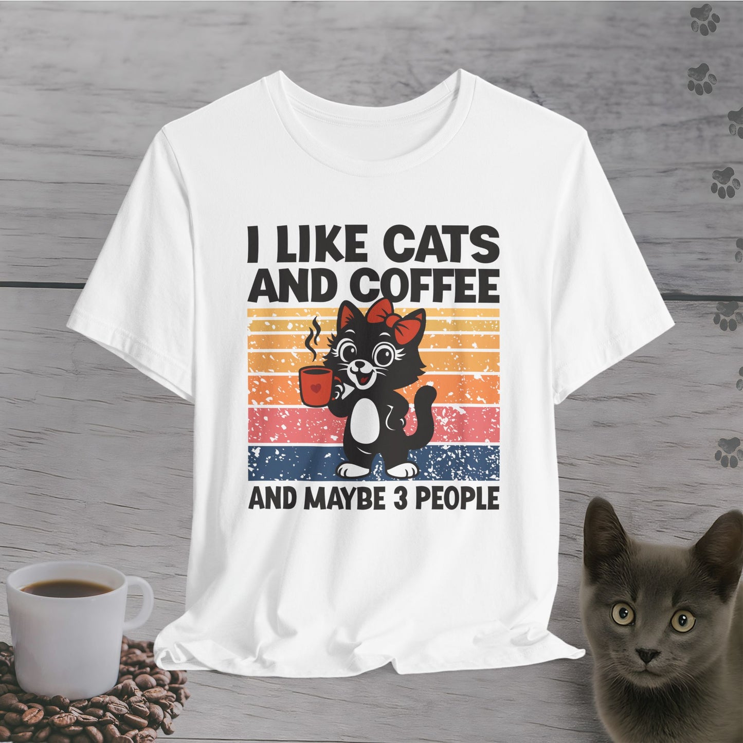 Cute But Not That Social Cat T-Shirt