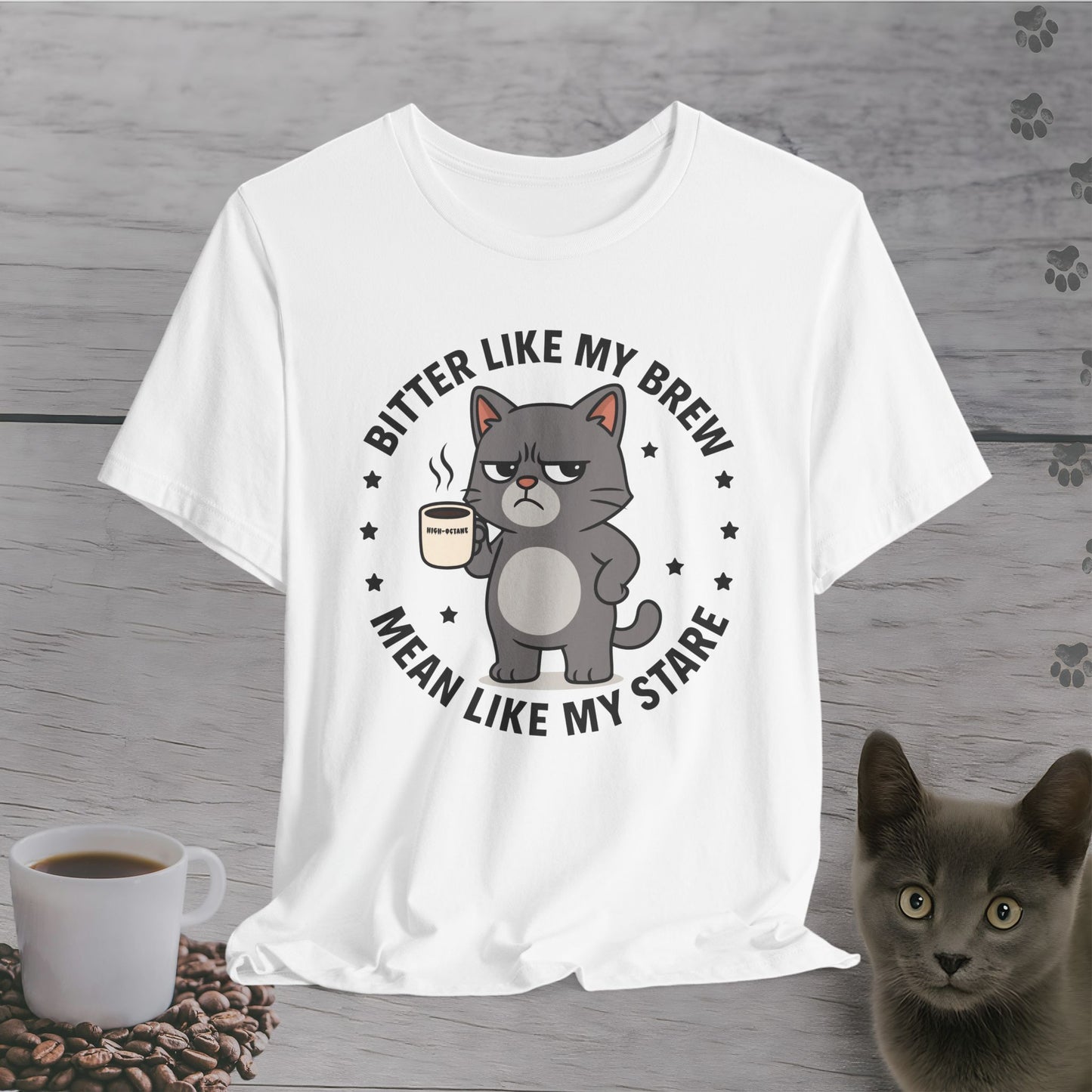 High-Octane Cat Attitude T-Shirt