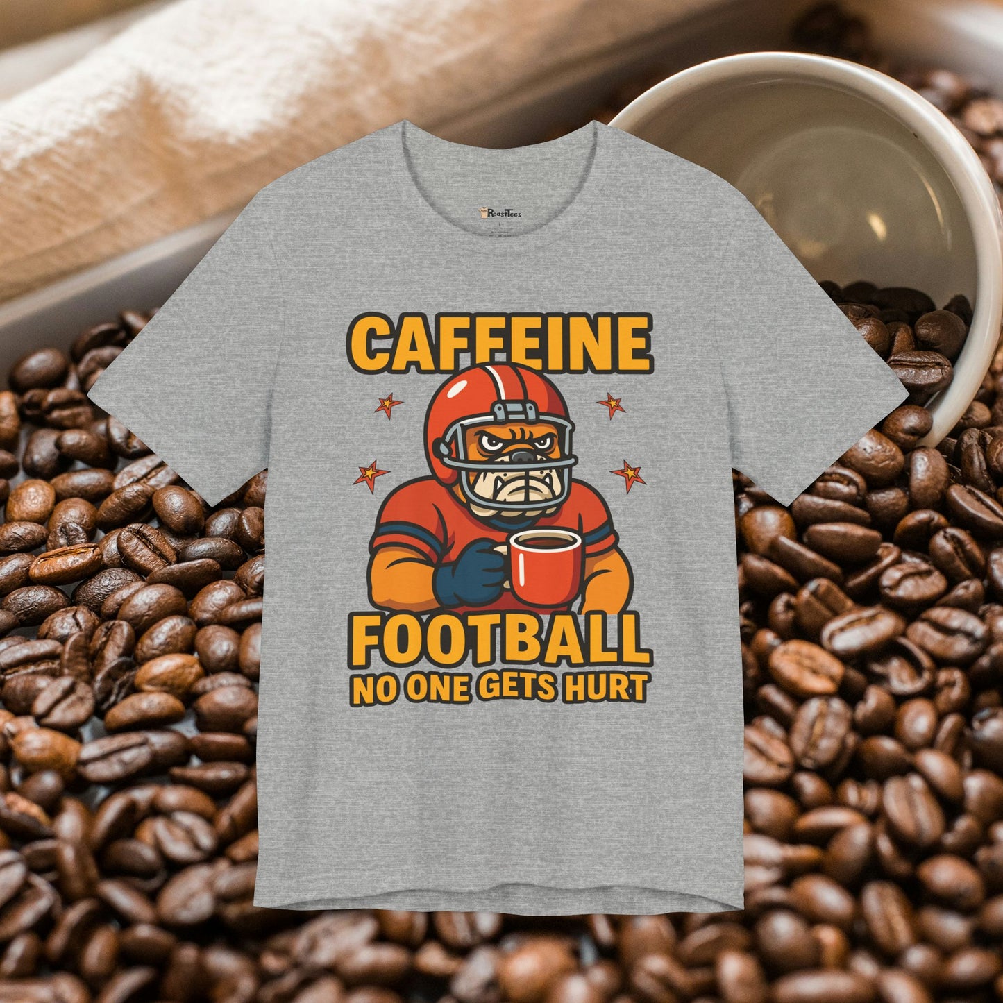 Caffeine Before Kickoff T-Shirt