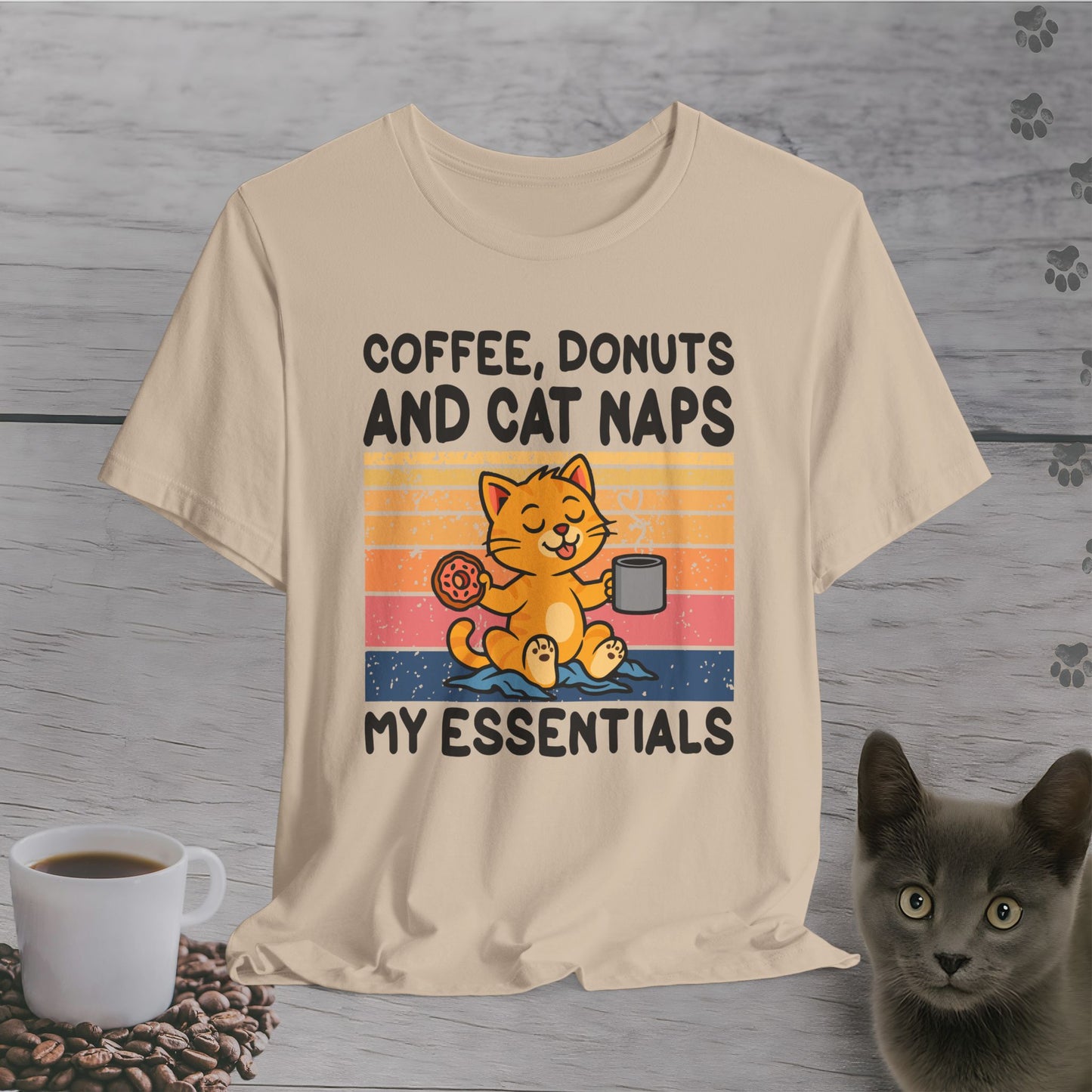 Donuts and Cat Naps T-Shirt