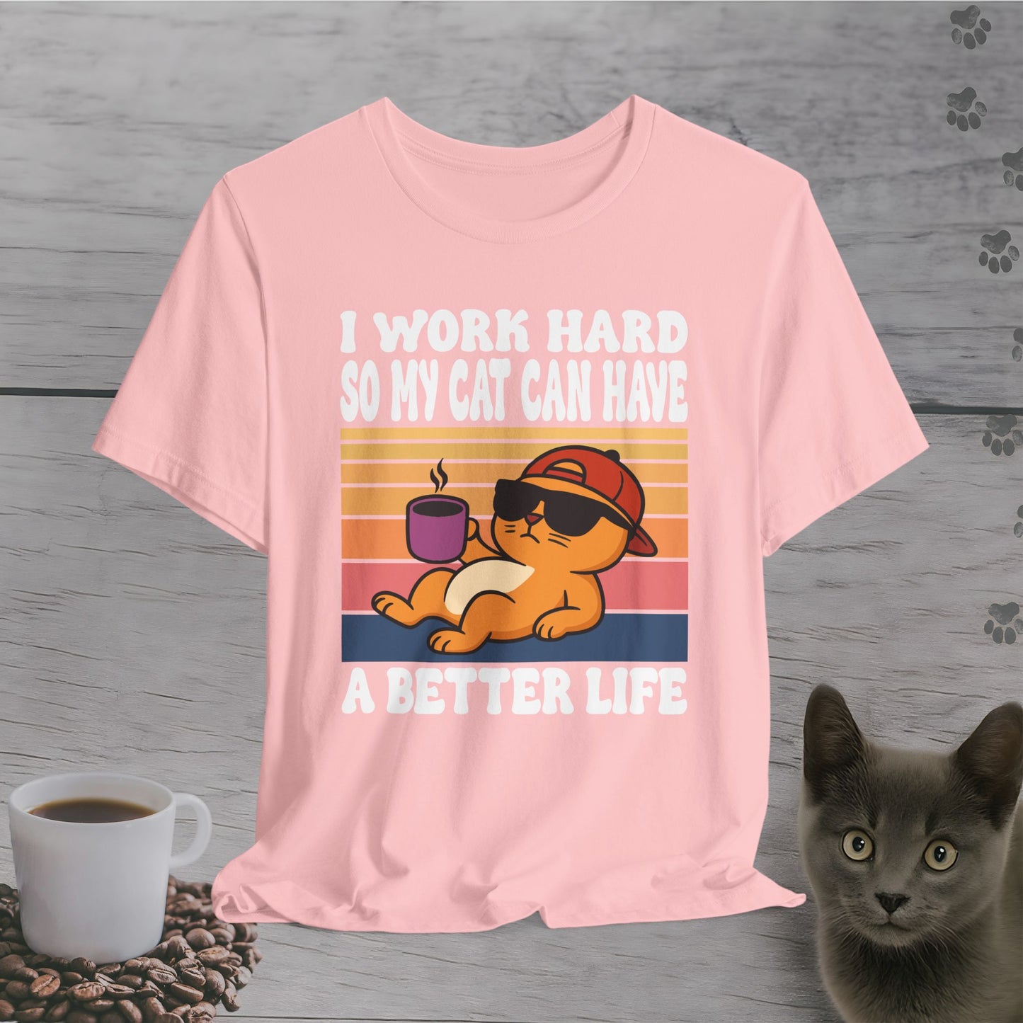 Working for the Cat T-Shirt