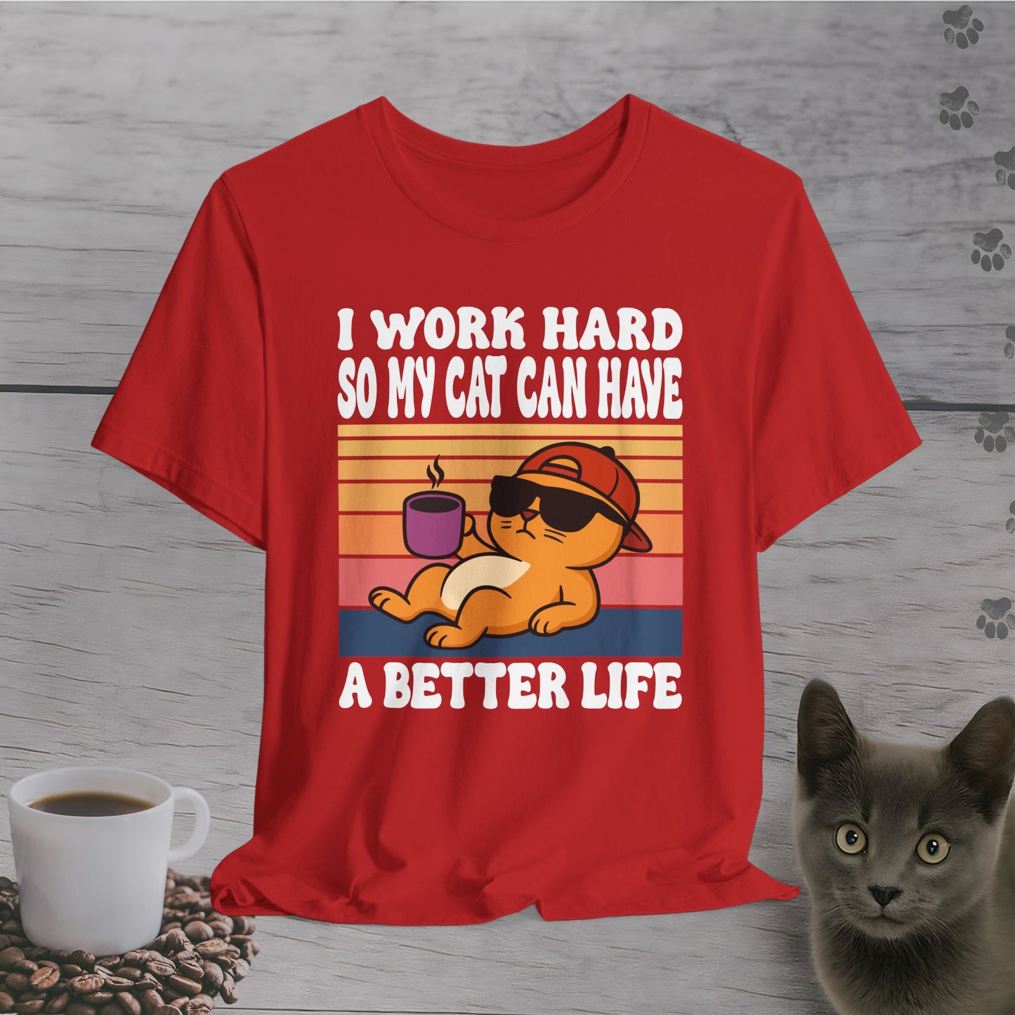 Working for the Cat T-Shirt