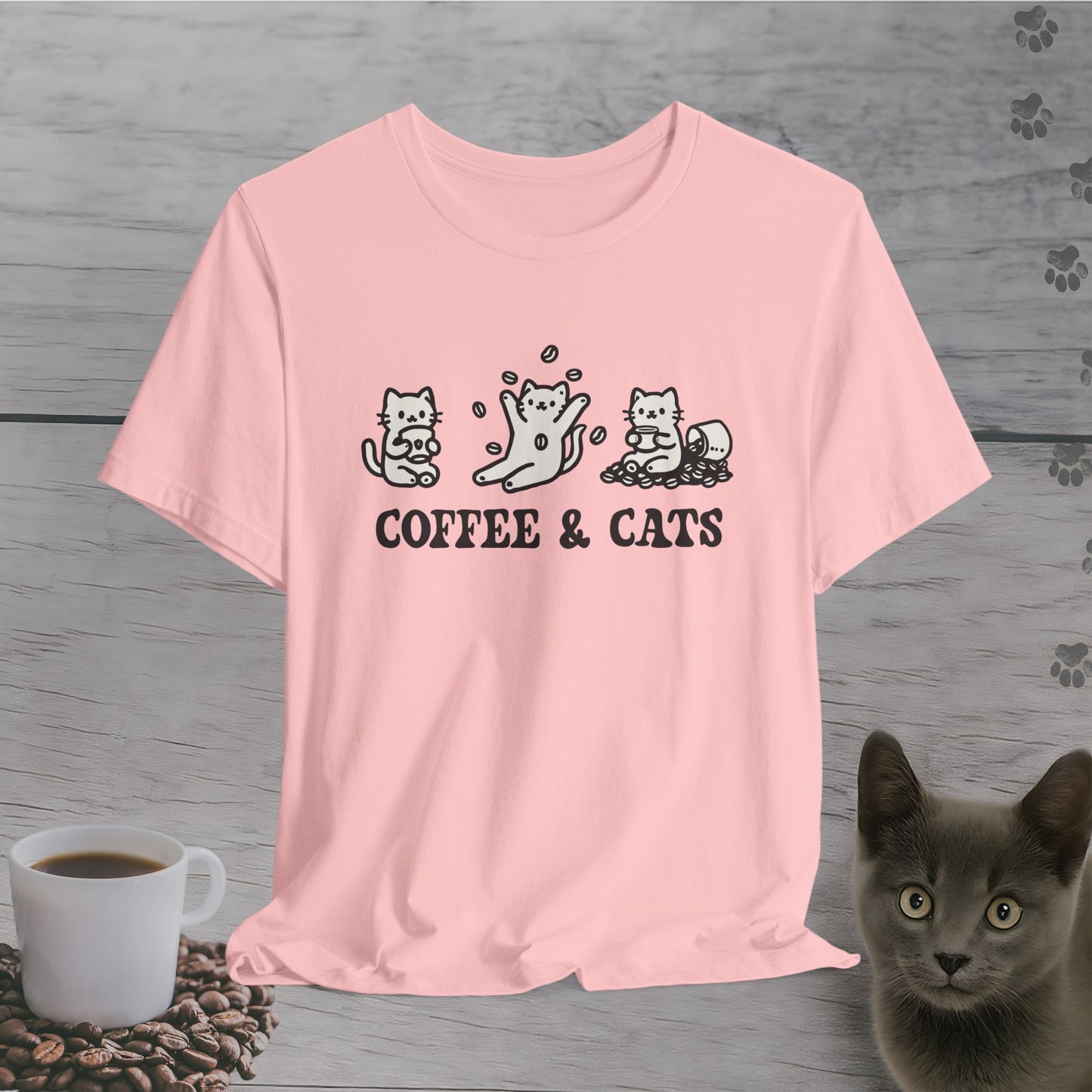 Coffee & Cats T-Shirt