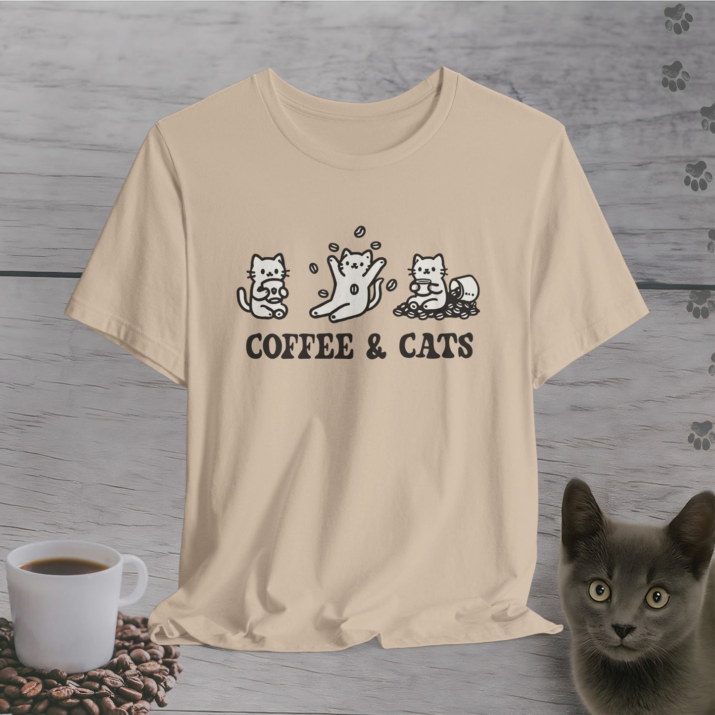 Coffee & Cats T-Shirt