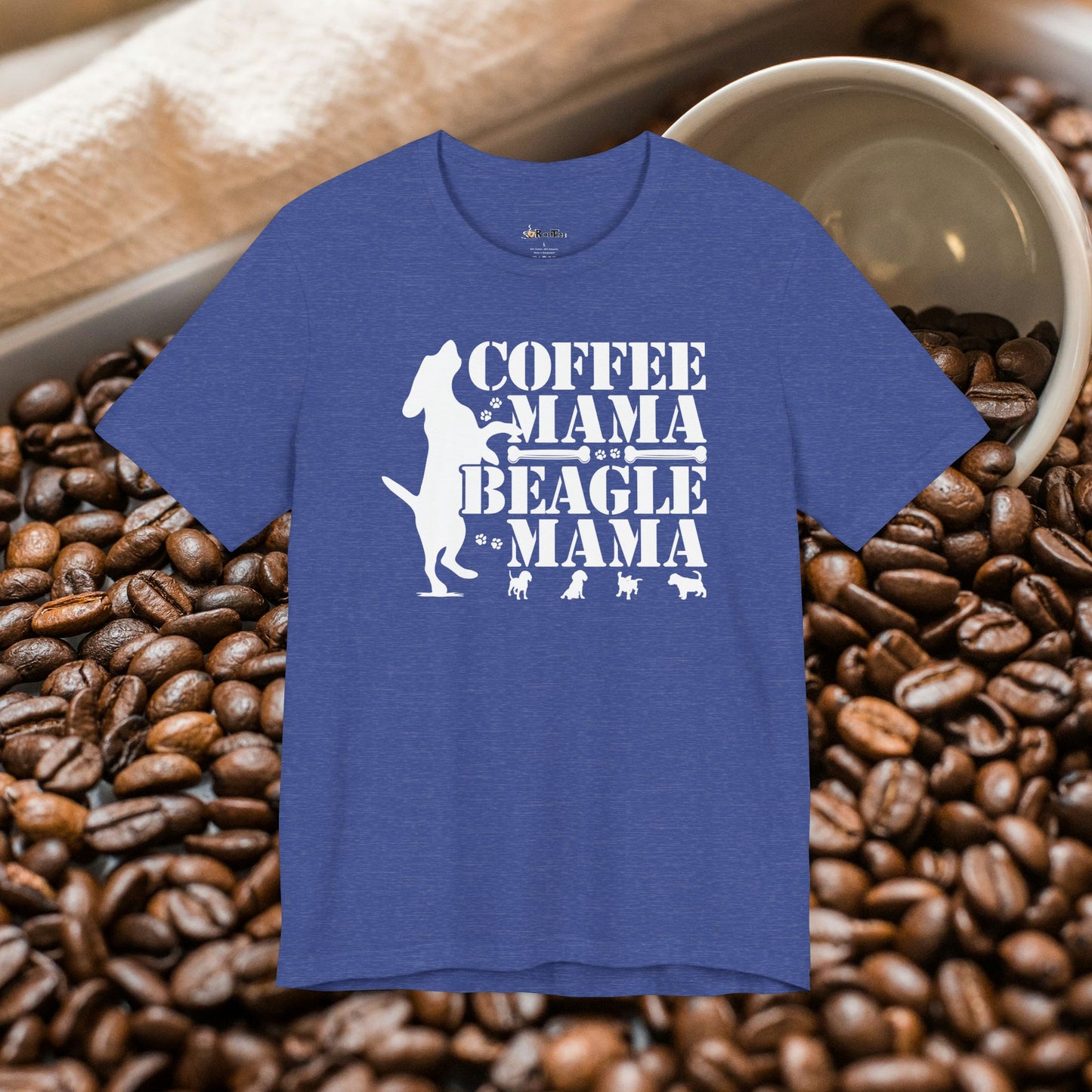 Paws, Coffee, and Beagles T-Shirt