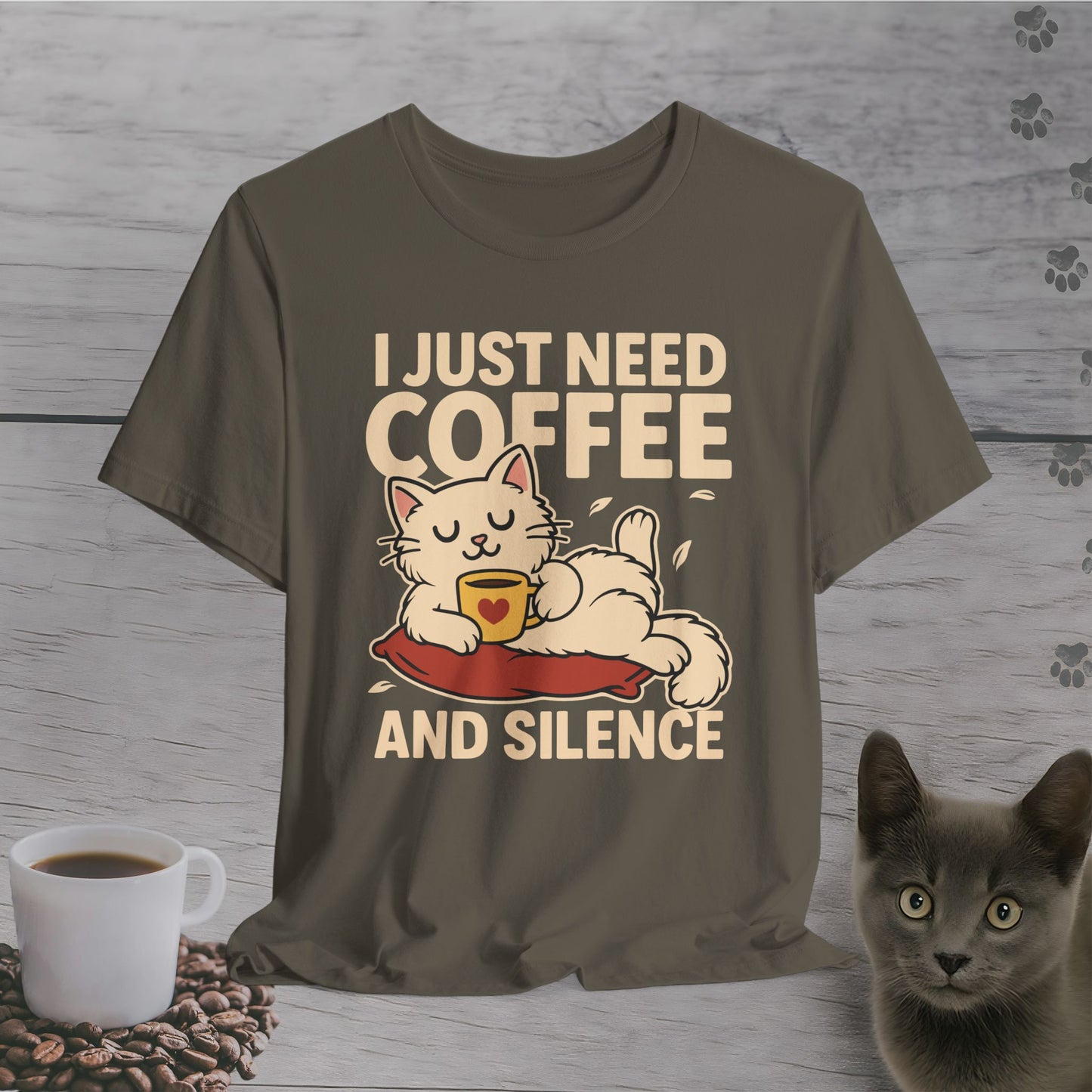 Coffee and Silence T-Shirt