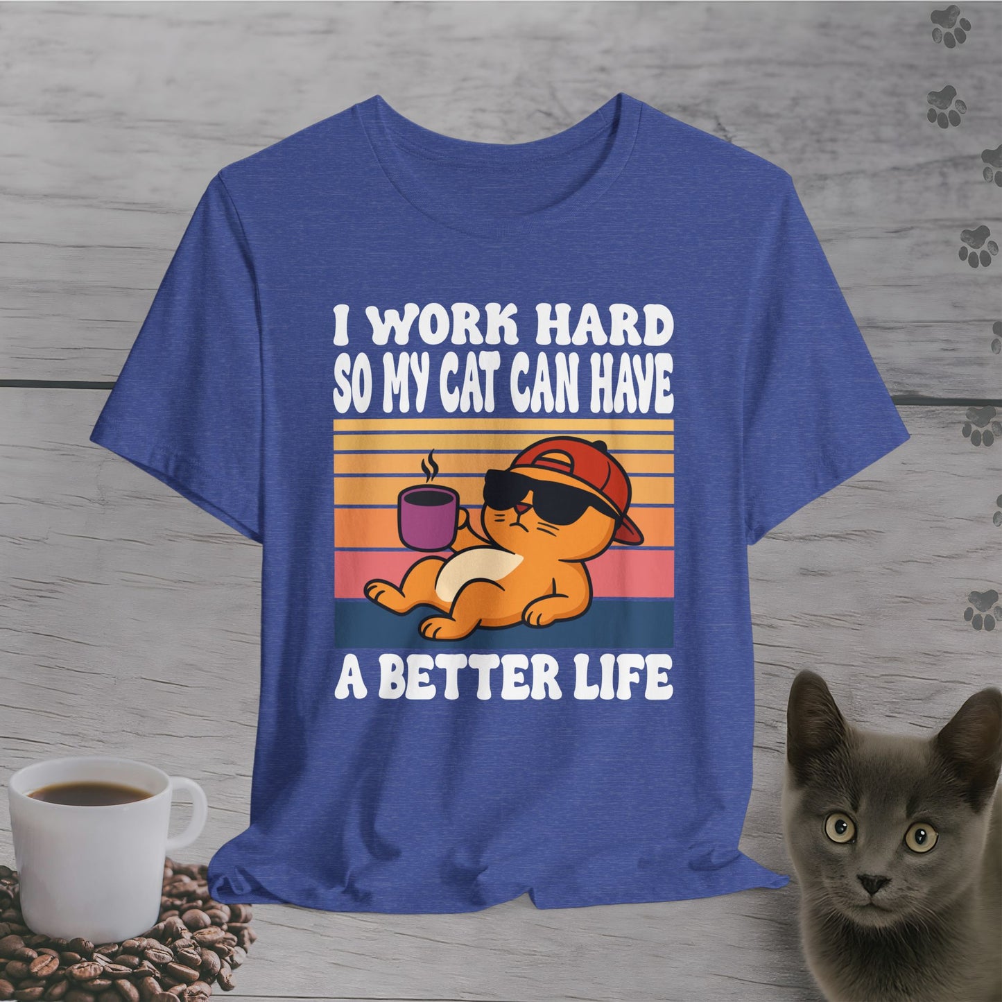 Working for the Cat T-Shirt