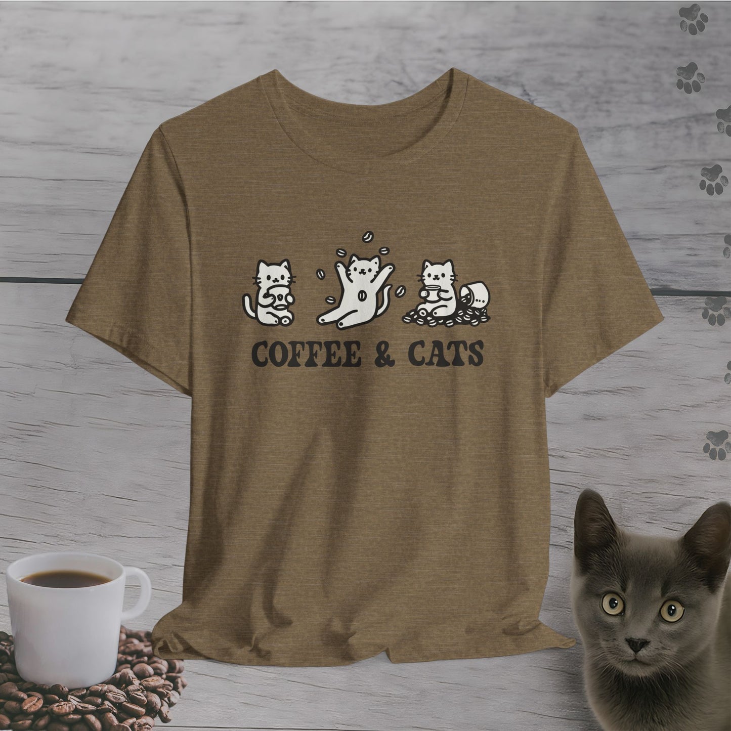 Coffee & Cats T-Shirt