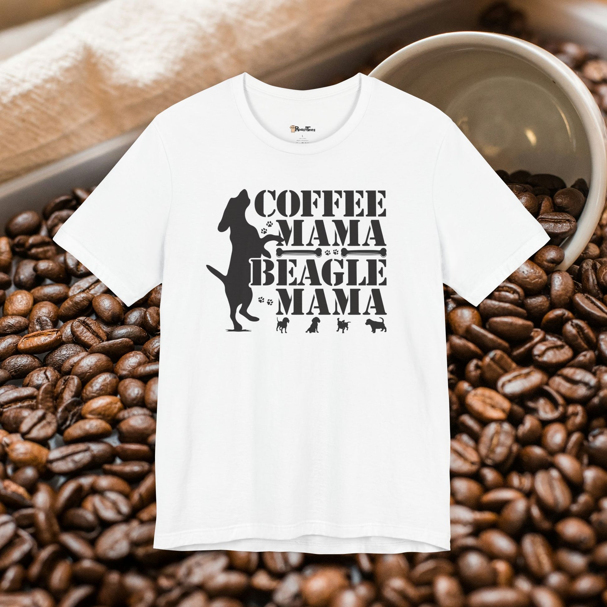 Paws, Coffee, and Beagles T-Shirt