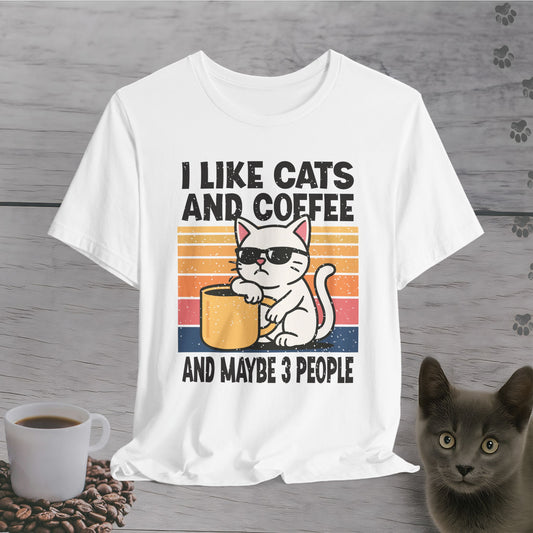 Sassy Cat and Caffeine T-Shirt