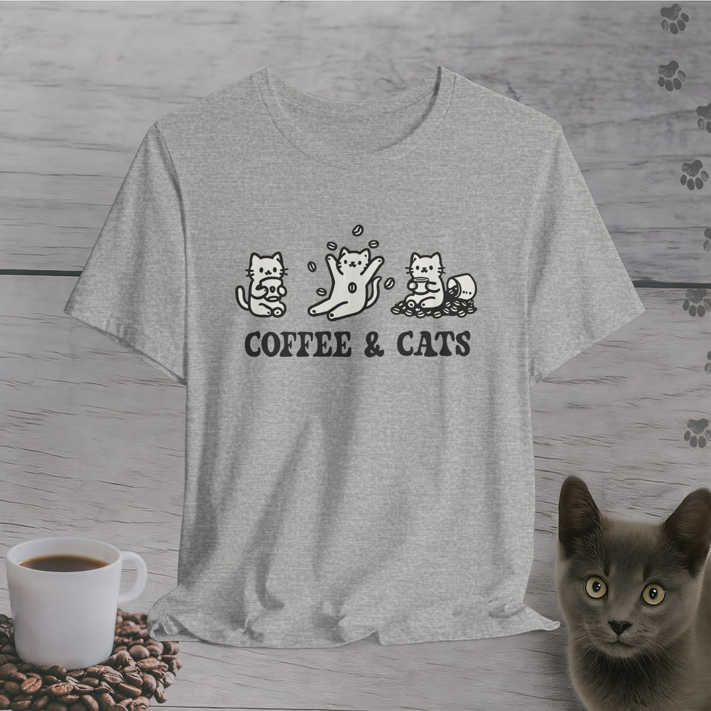 Coffee & Cats T-Shirt