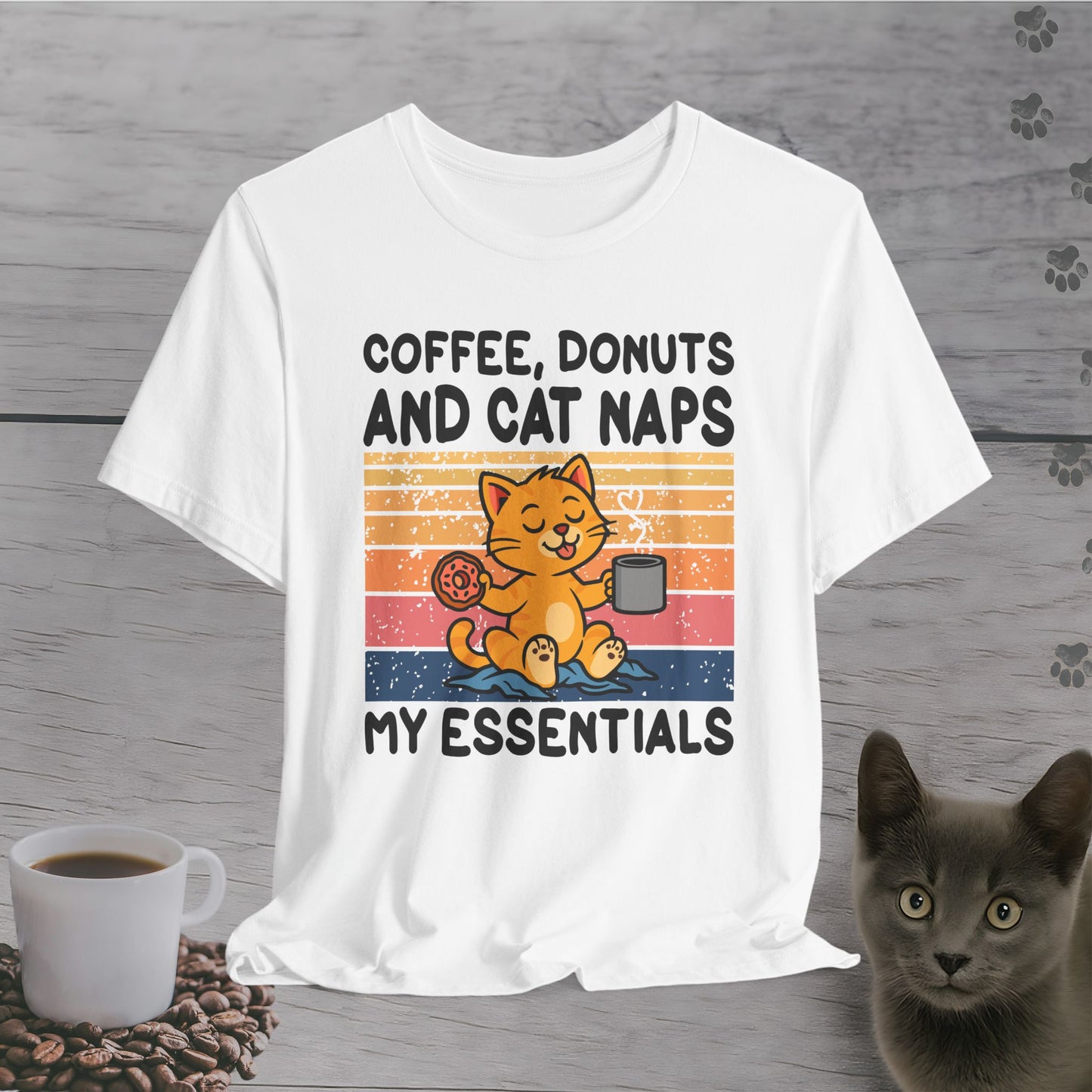 Donuts and Cat Naps T-Shirt