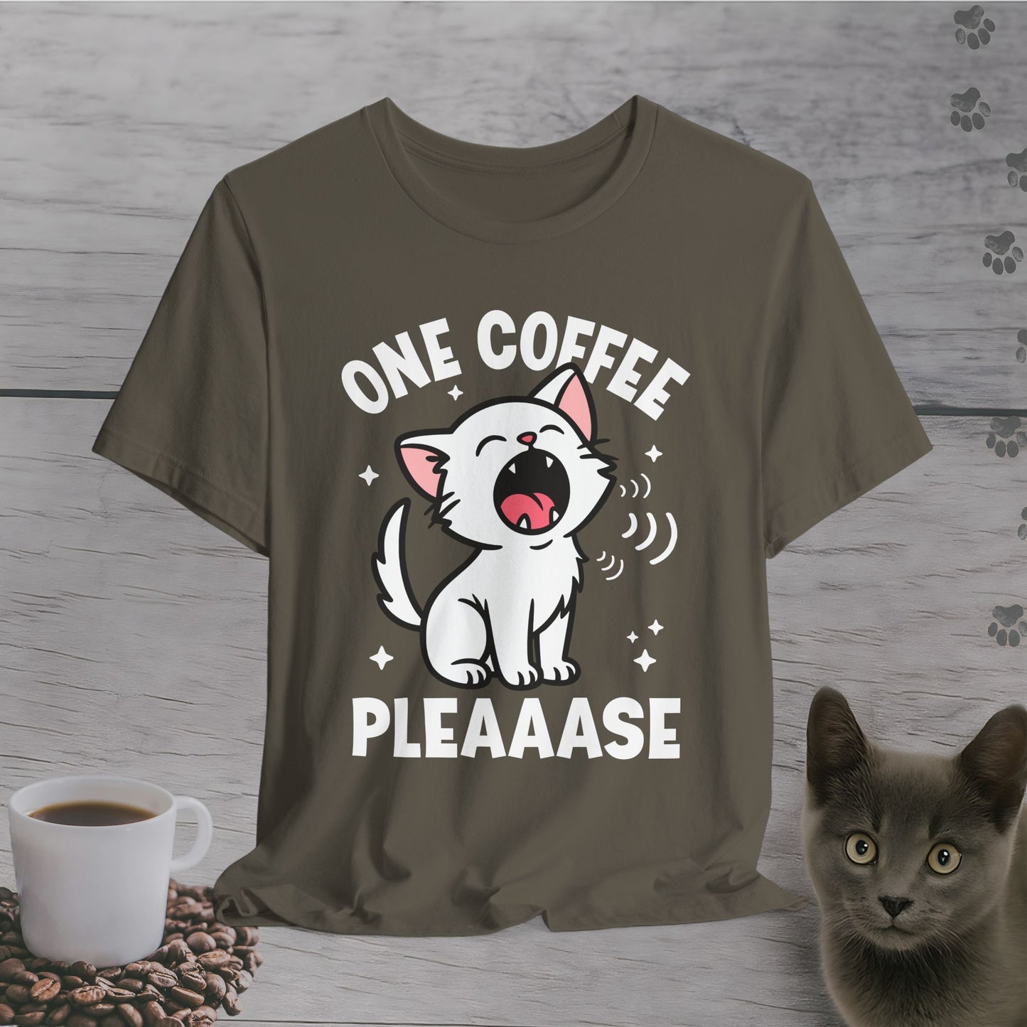 Funny One Coffee Pleeaase T-Shirt