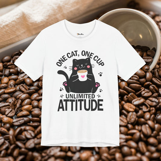 Feline Fueled Coffee T-Shirt