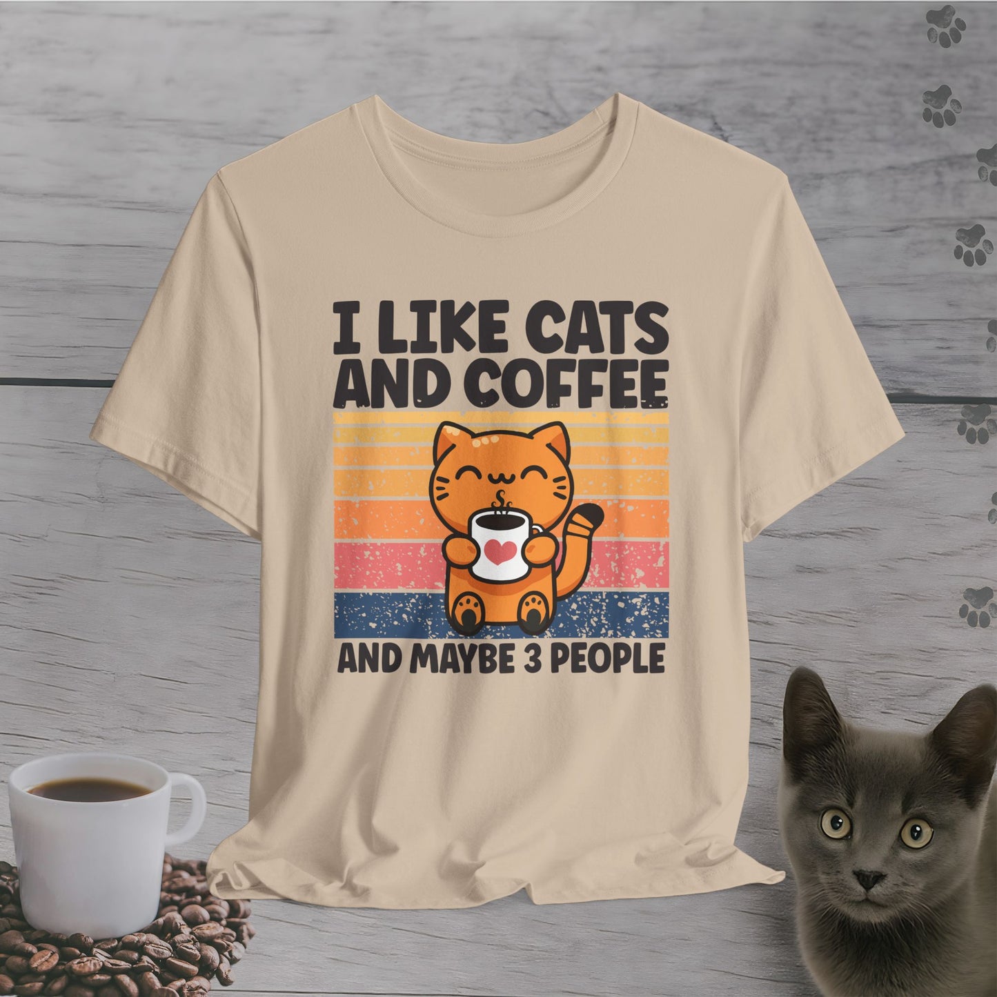 I Like Coffee and Maybe 3 People T-Shirt