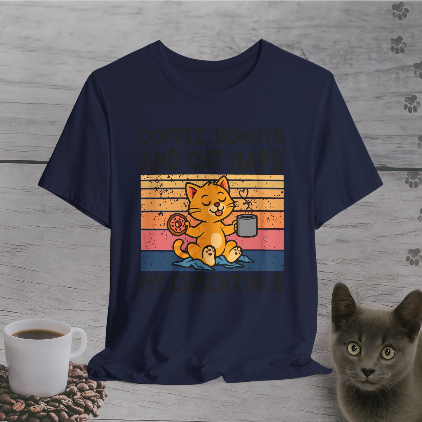 Donuts and Cat Naps T-Shirt