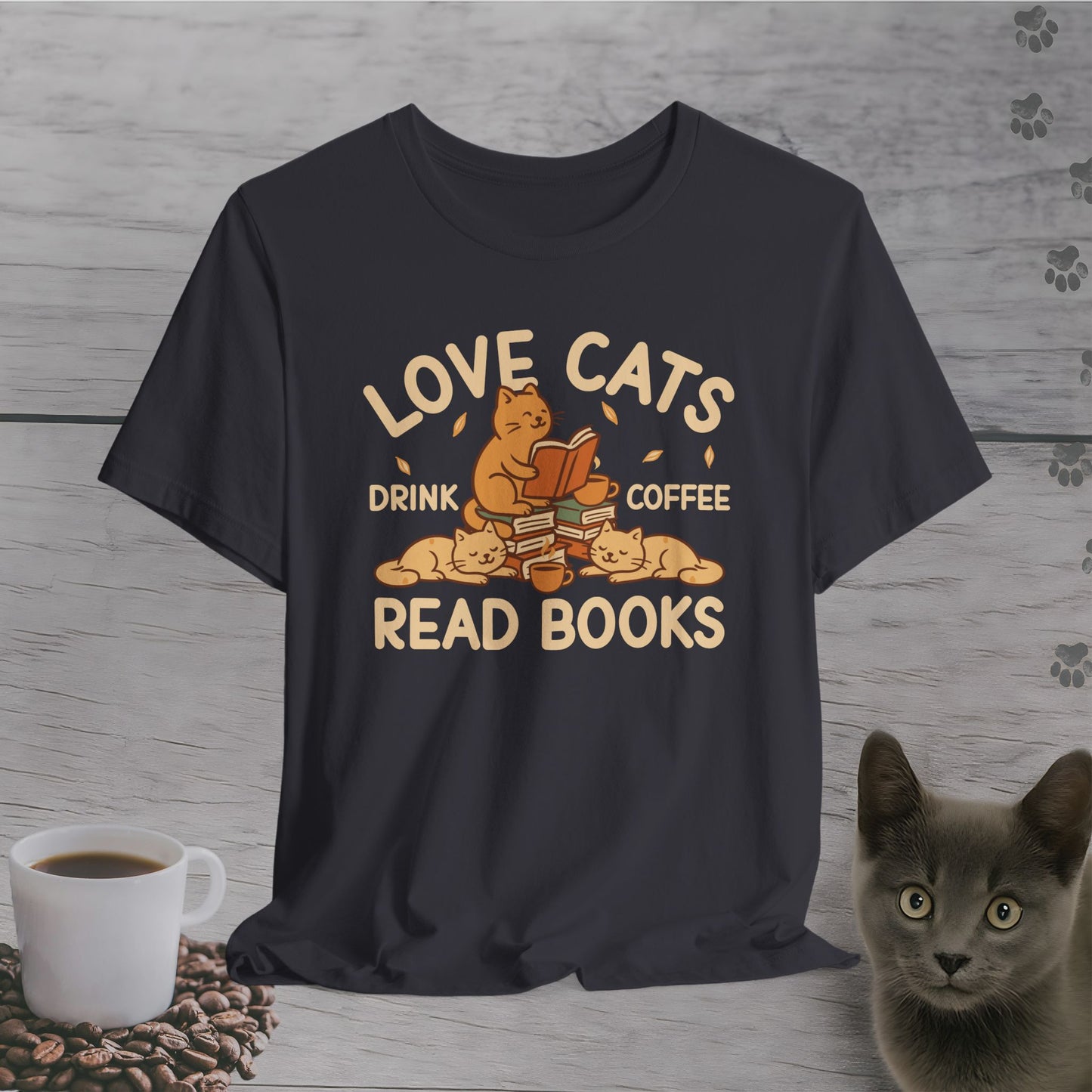 Purrfect Reading Time T-Shirt