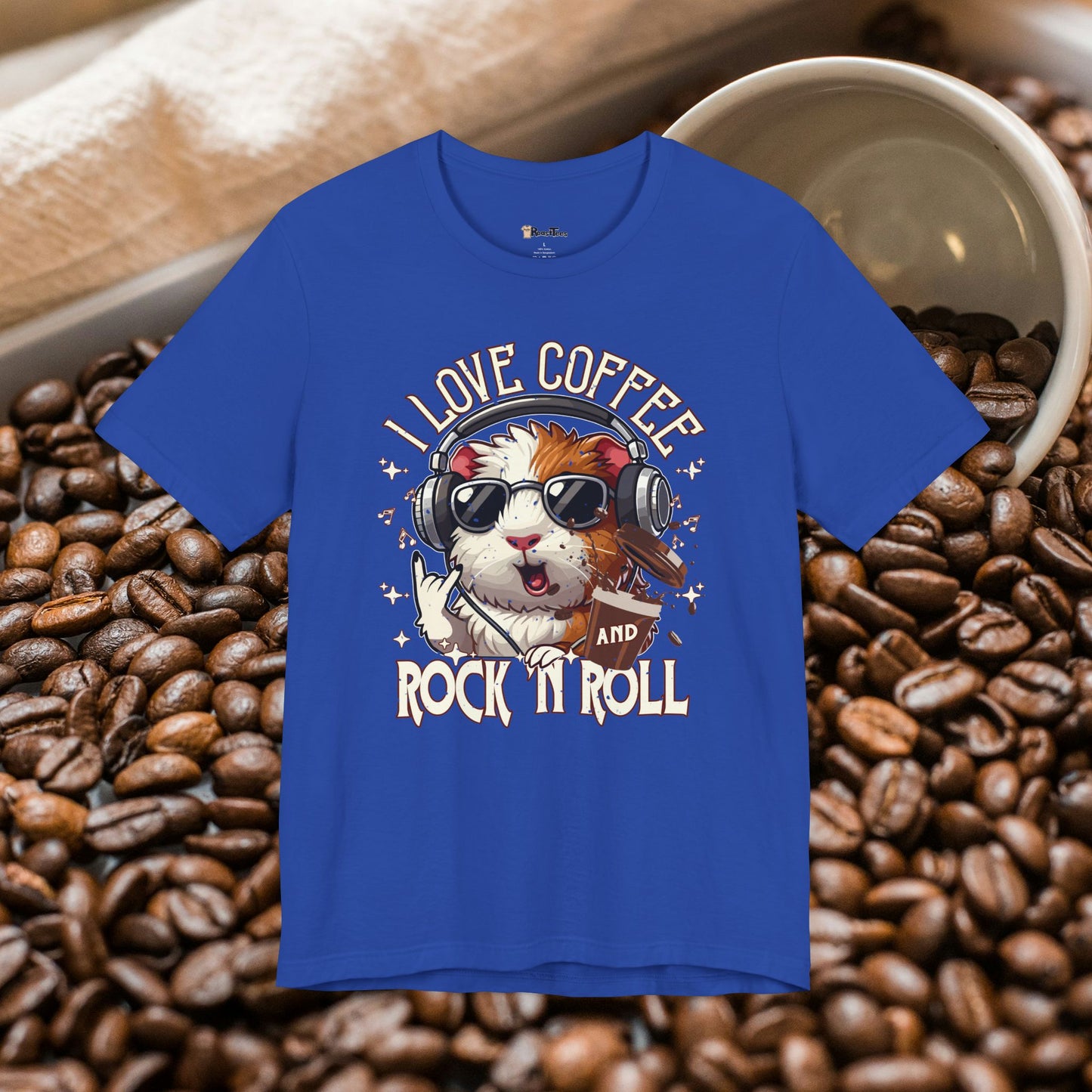 I Love Coffee and Rock 'n Roll T-Shirt