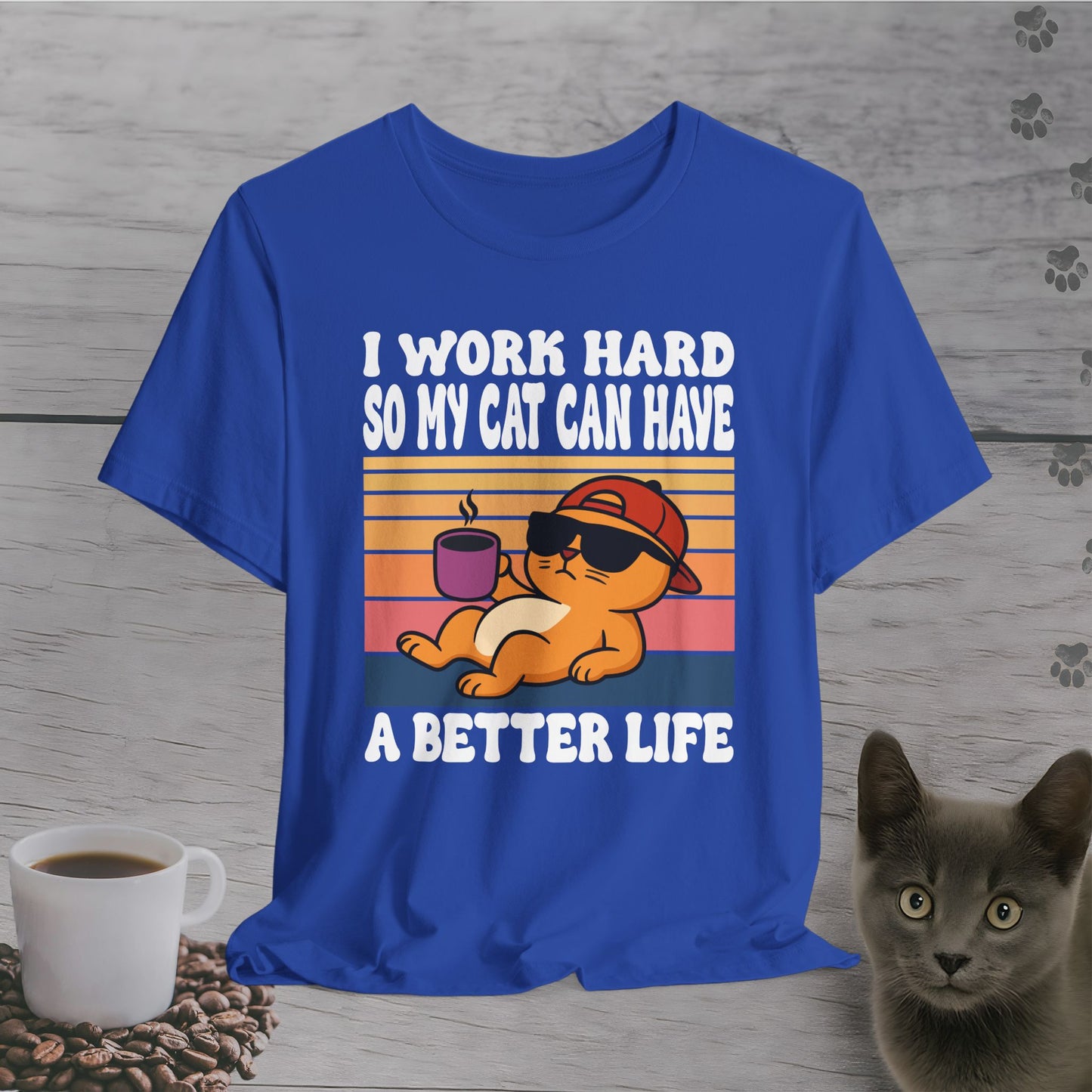 Working for the Cat T-Shirt