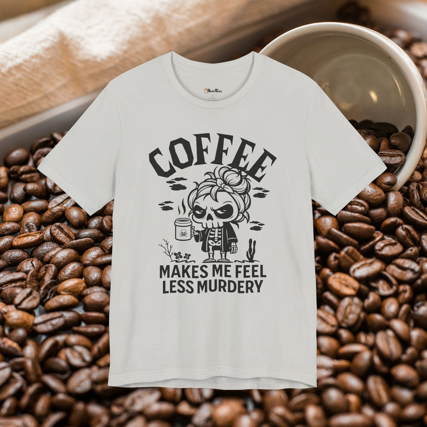 Less Murdery Coffee T-Shirt