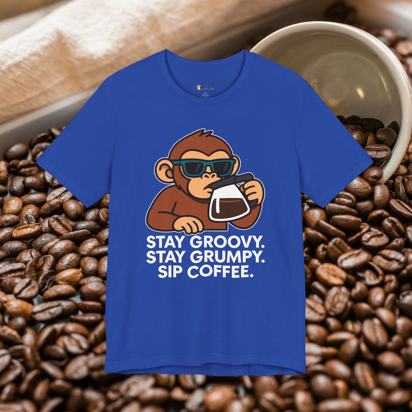 Groovy and Grumpy Coffee T-Shirt