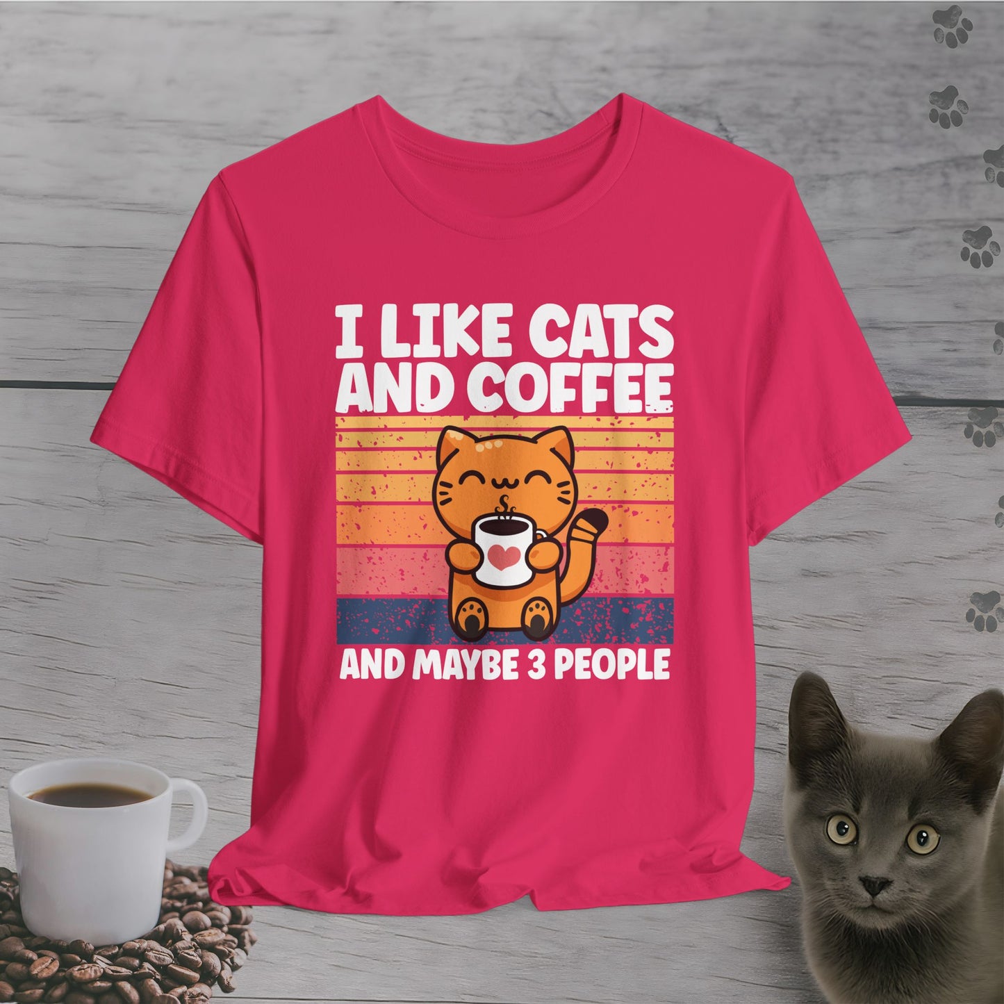 I Like Coffee and Maybe 3 People T-Shirt