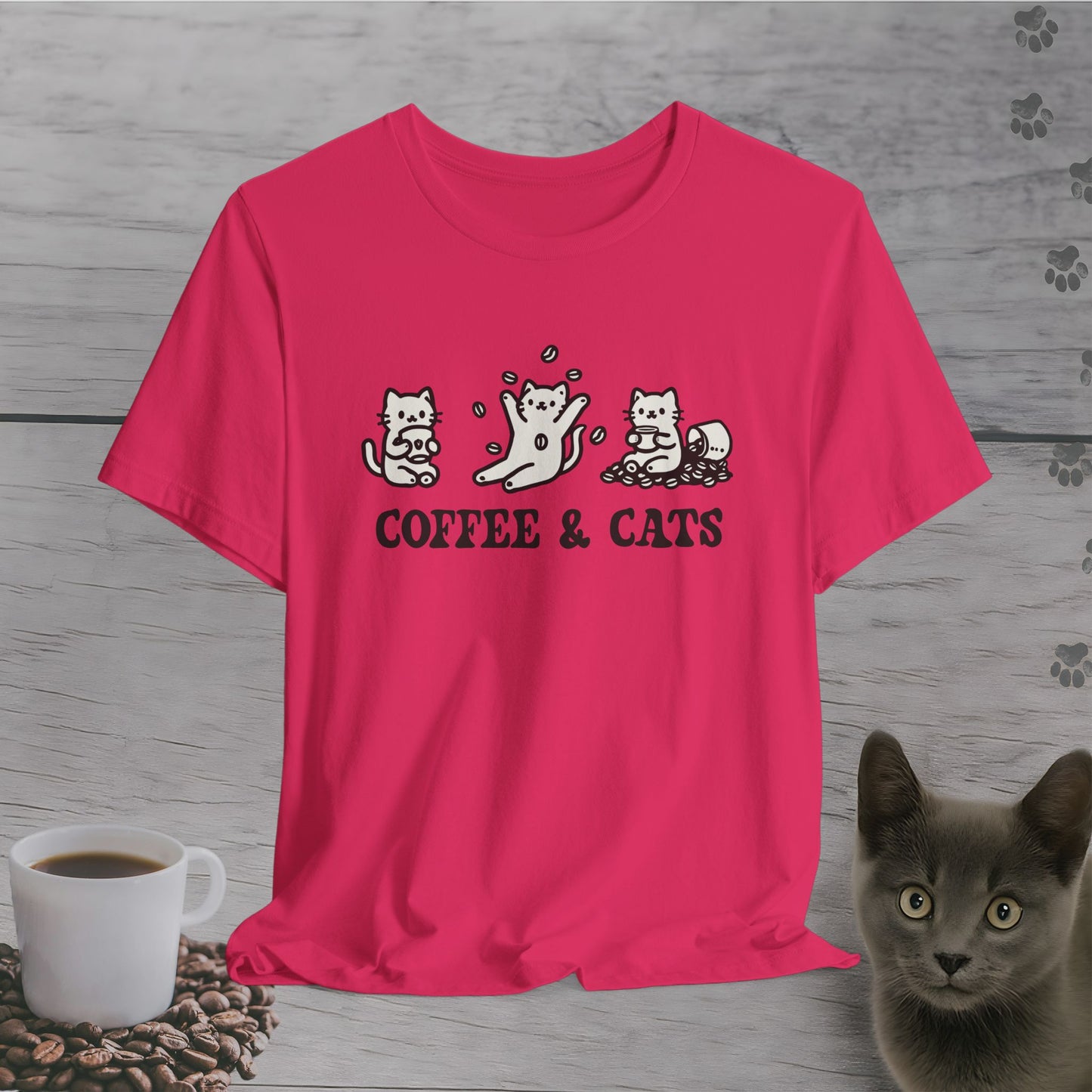Coffee & Cats T-Shirt