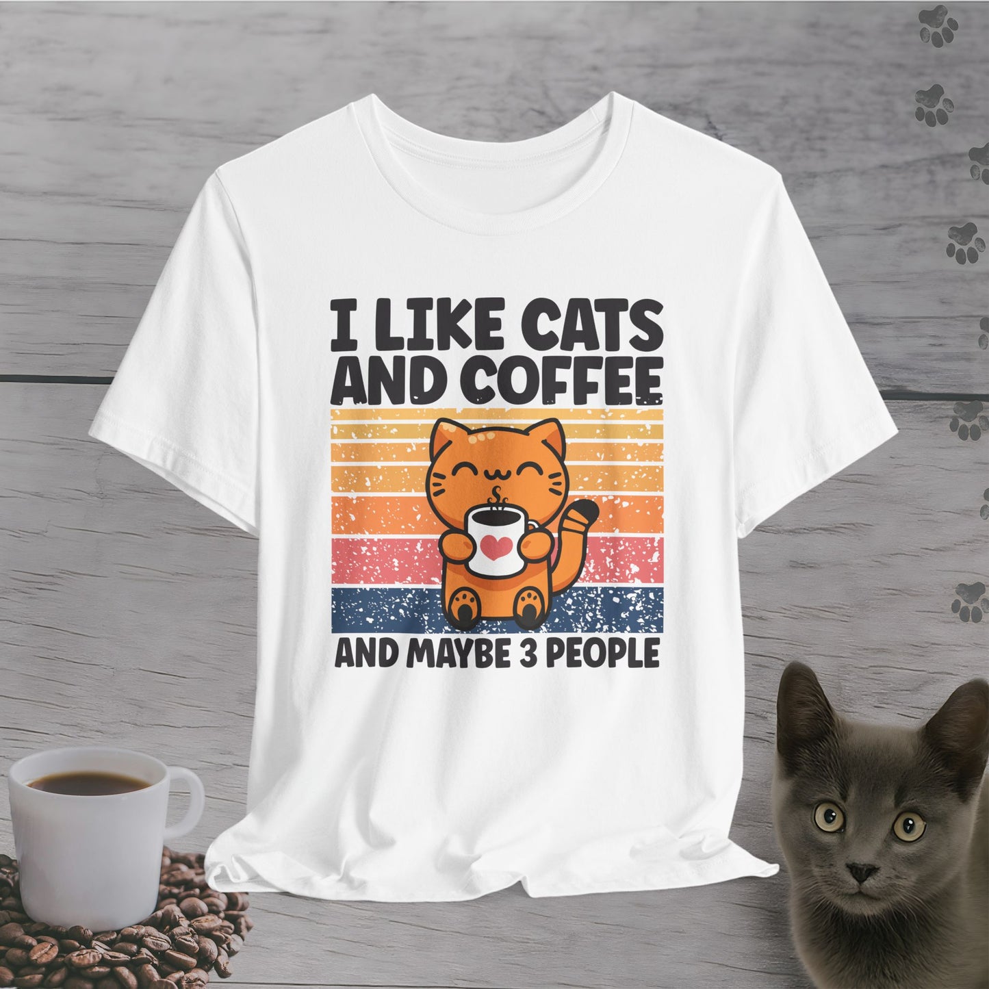 I Like Coffee and Maybe 3 People T-Shirt