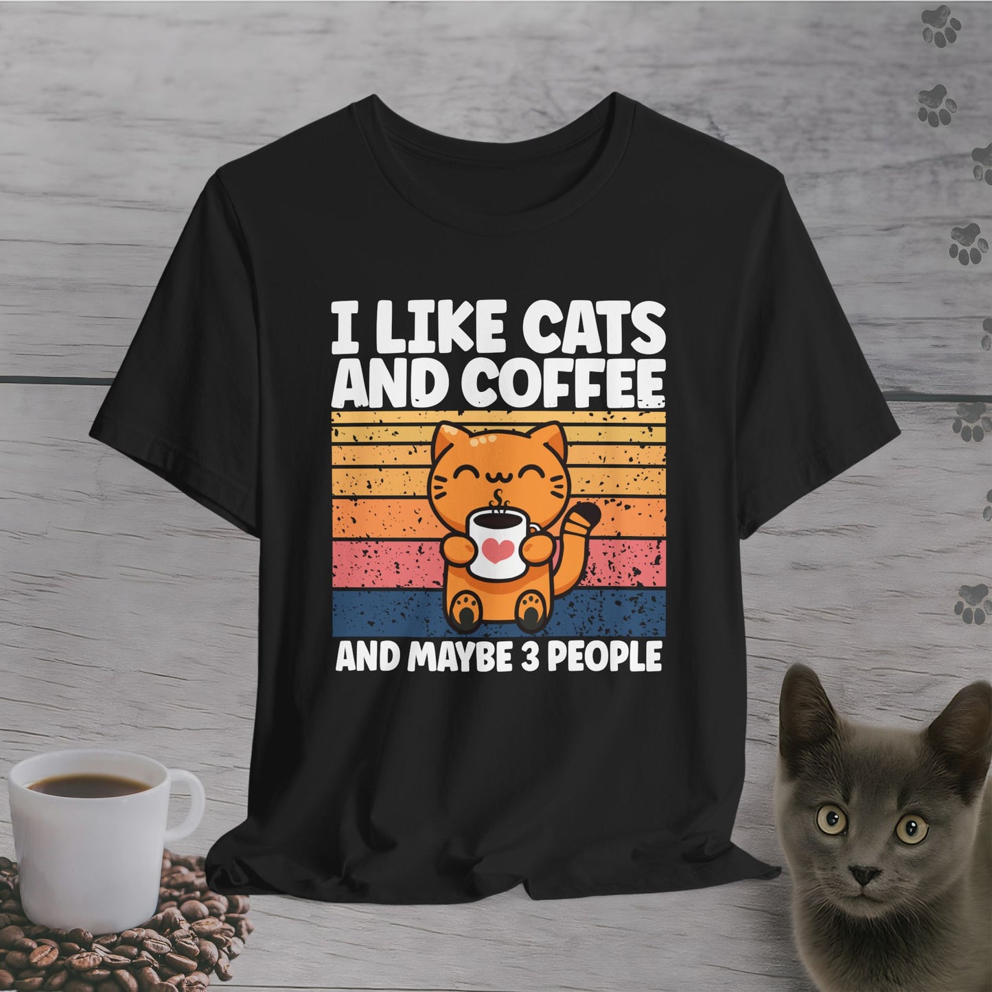 I Like Coffee and Maybe 3 People T-Shirt