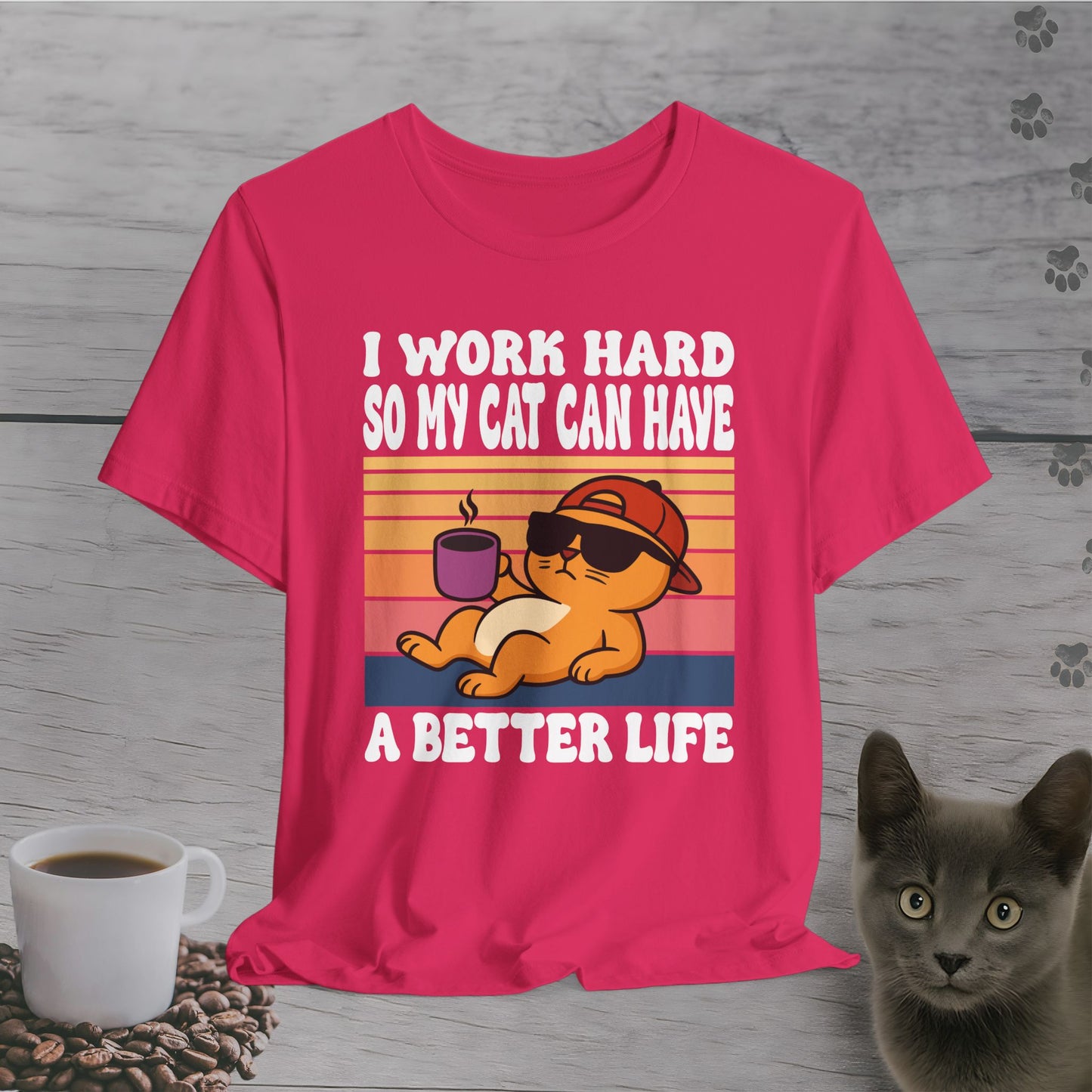 Working for the Cat T-Shirt