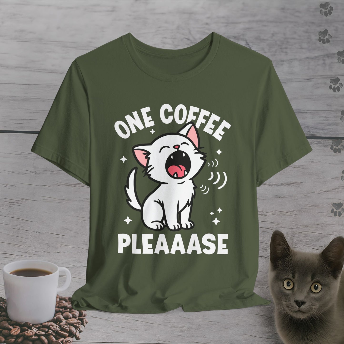 Funny One Coffee Pleeaase T-Shirt