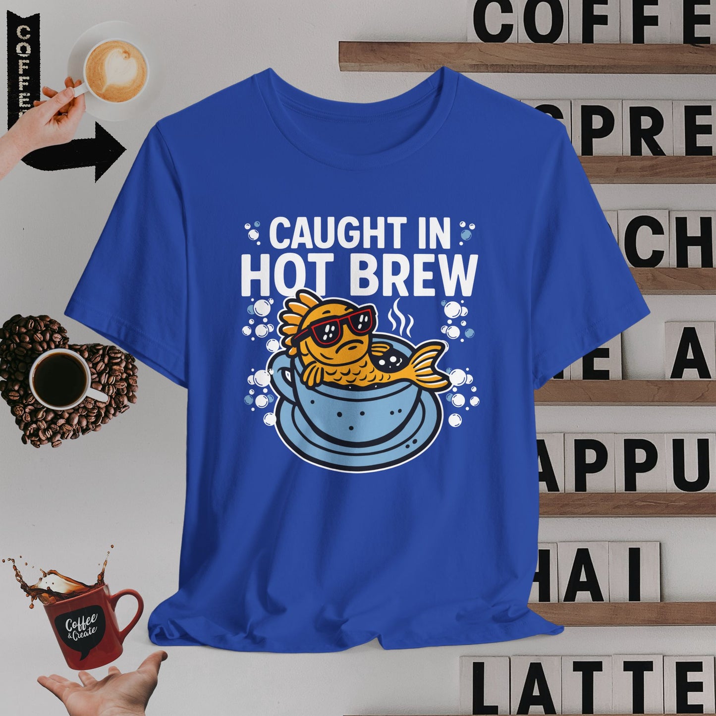 Caught in Hot Brew T-Shirt