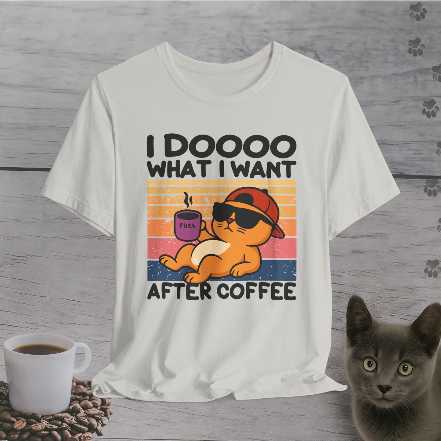 Lazy Boss Cat T-Shirt