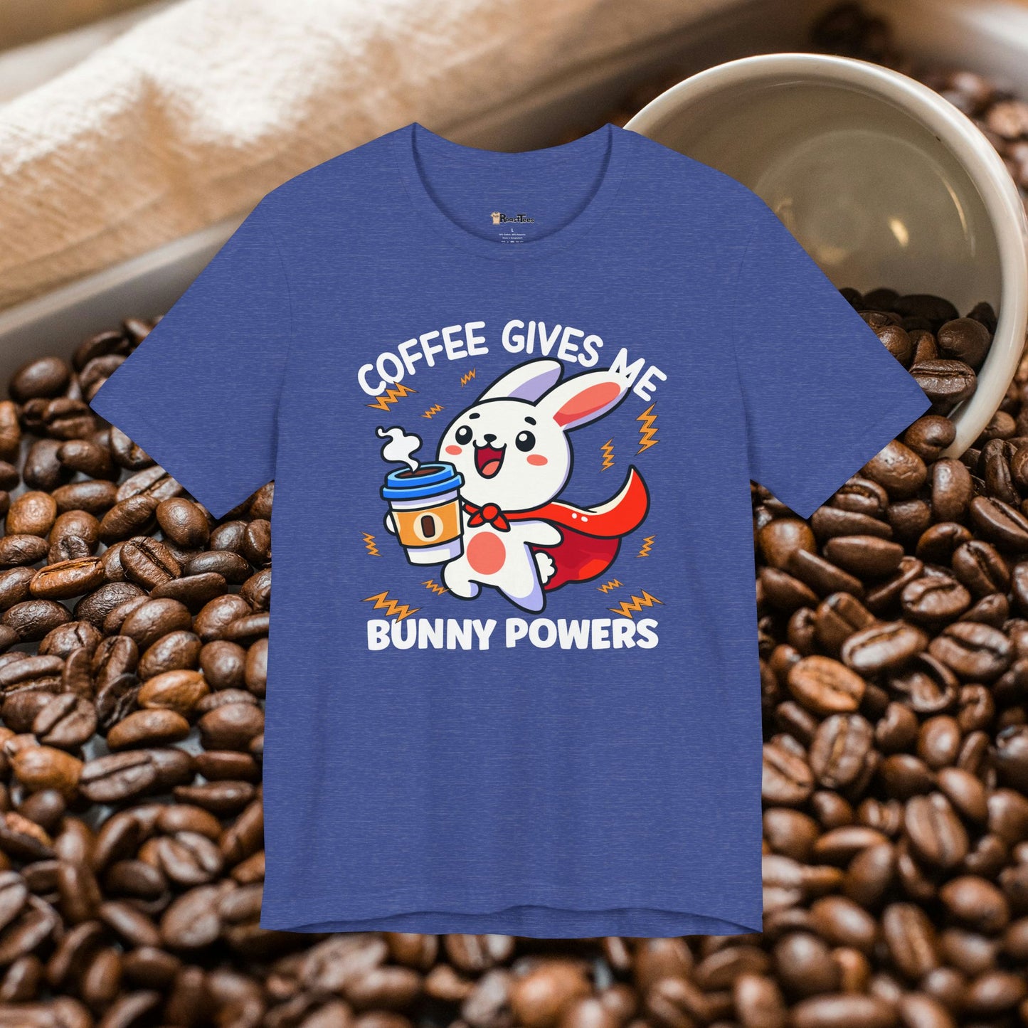 Coffee Gives Me Bunny Powers T-Shirt