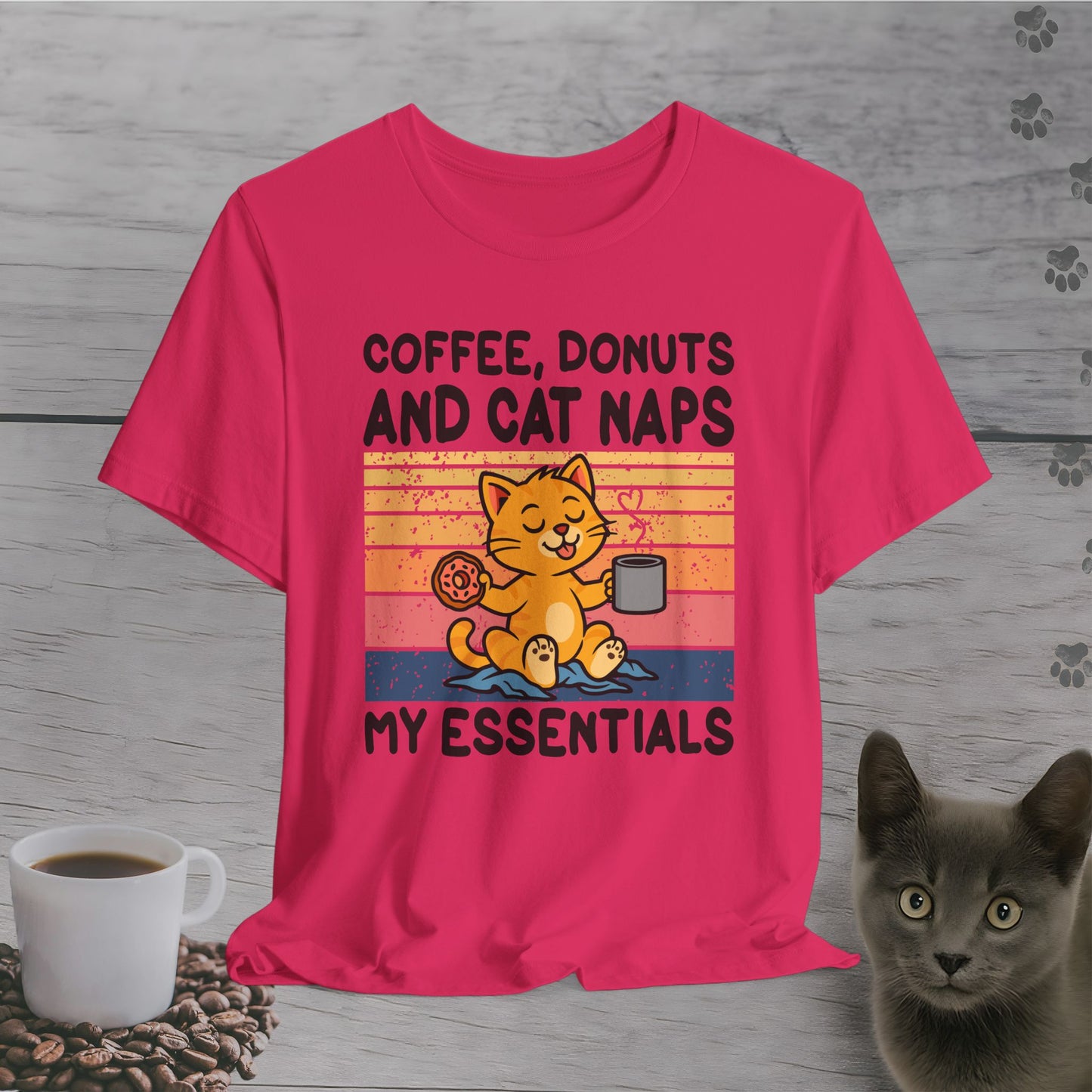 Donuts and Cat Naps T-Shirt